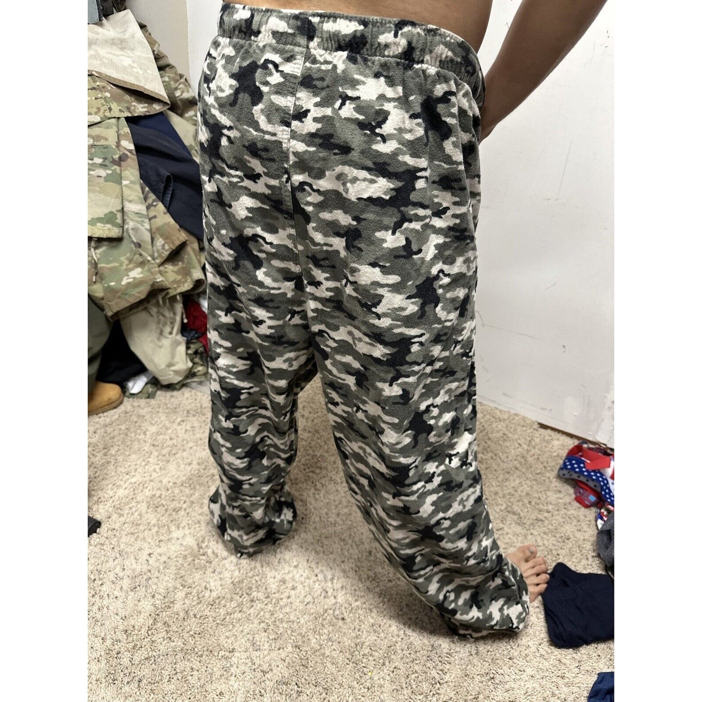 Men’s XXL Joe Boxer Camo Pajama Bottoms Lounge Pants With Pockets