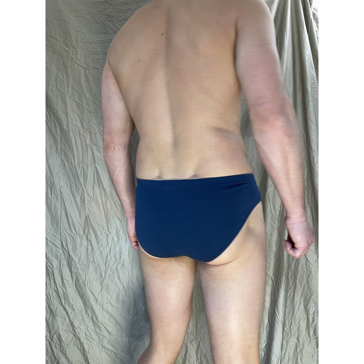 men's dark blue covington large brief
