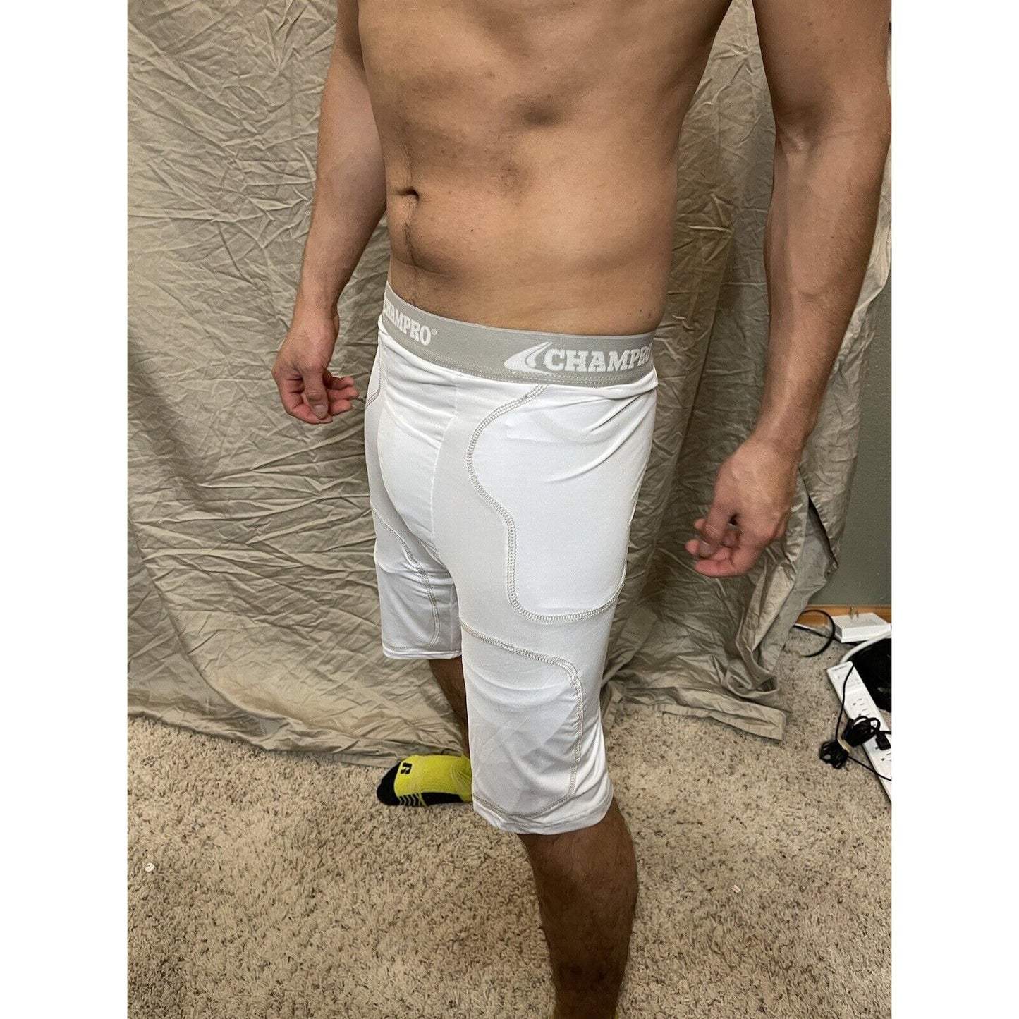 Champro white adult medium football compression girdle