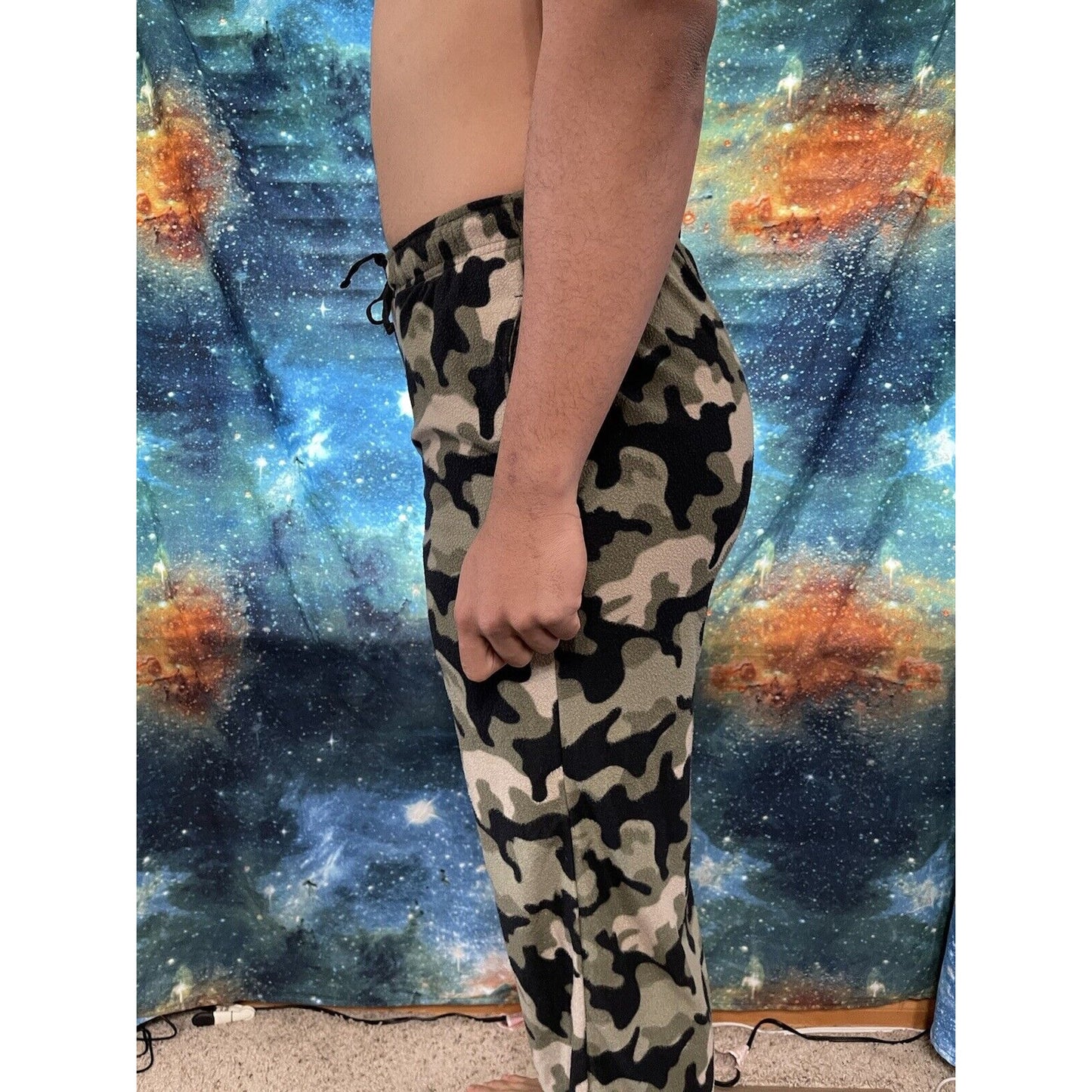 Men’s Small Camo Lounge Pants Sleepwear Fruit Of The Loom