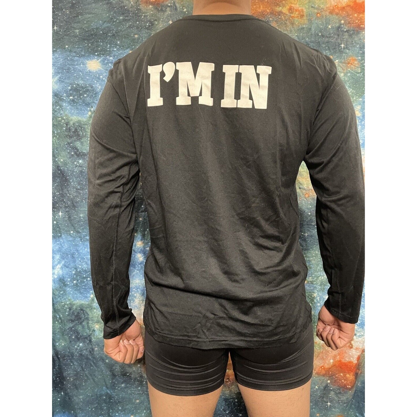 Men’s Black Large Black Long Sleeve Nike Dri-Fit BTM