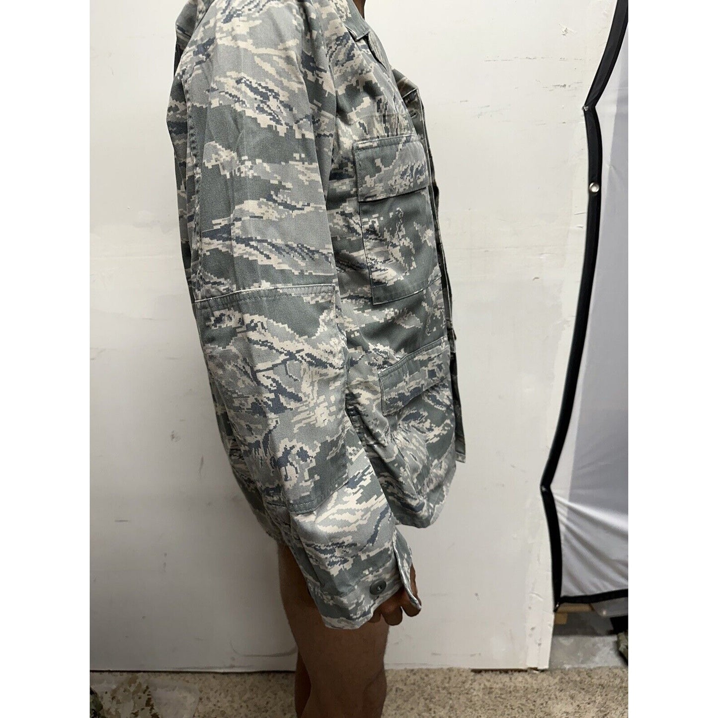 Men’s Civil Air Patrol USAF Airman Battle Uniform 38R Top Coat Blouse