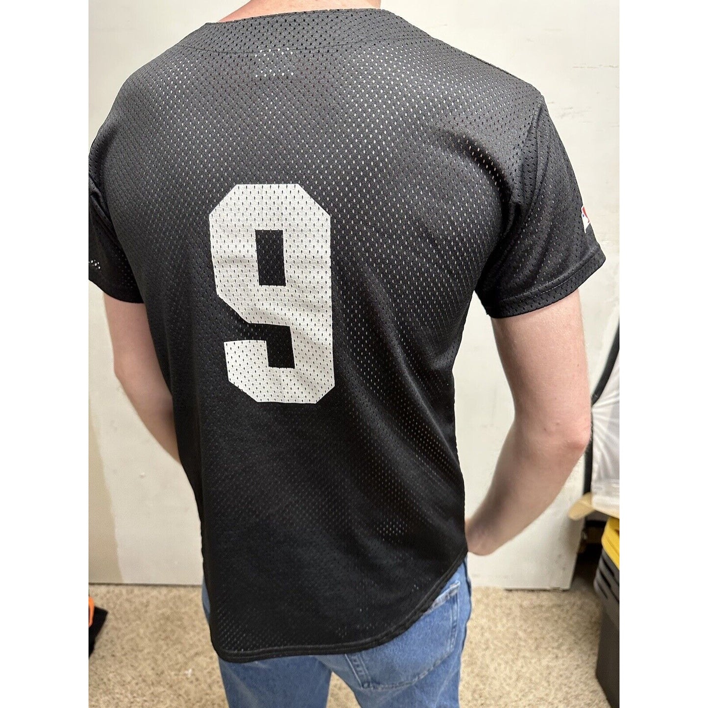 teen large black baseball jersey little league white sox team mlb majestic