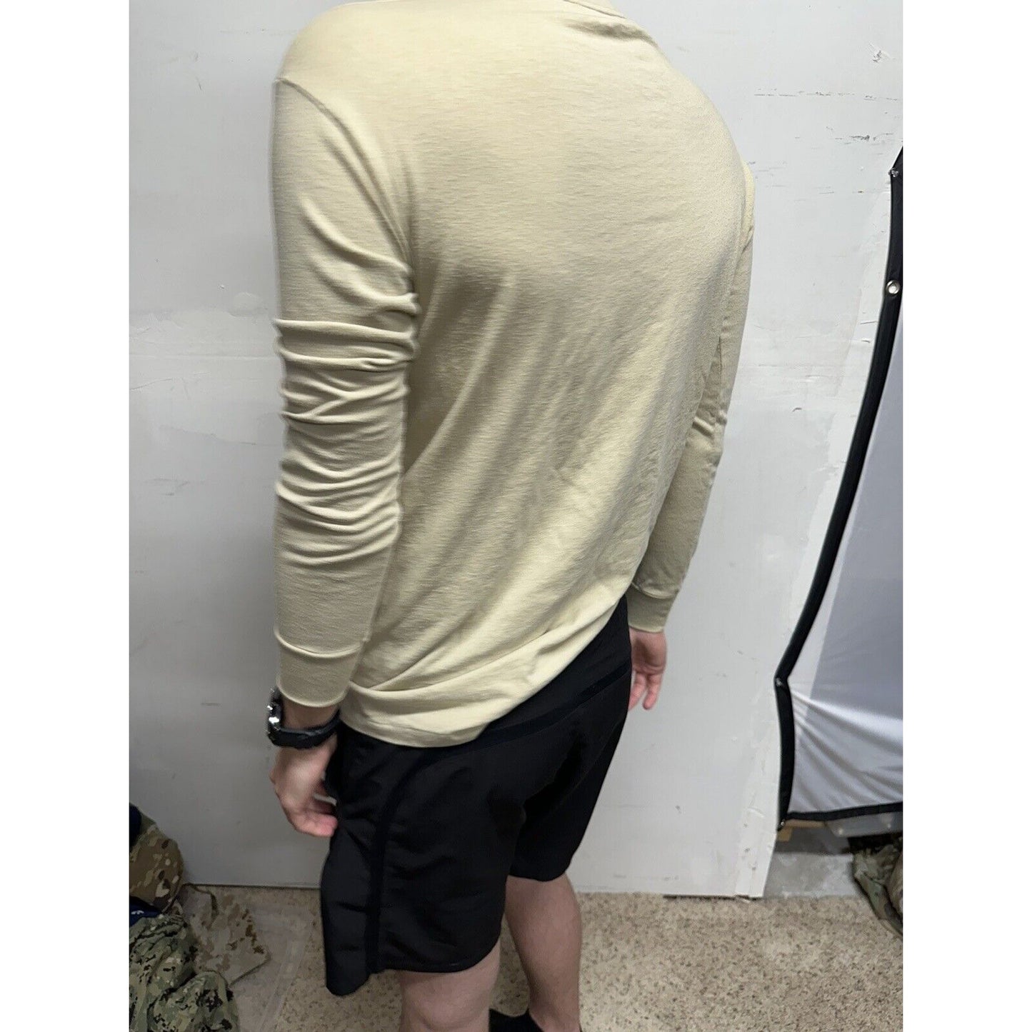 Men’s Tan duke Medium Long Sleeve Civil Air Patrol Uniform Shirt