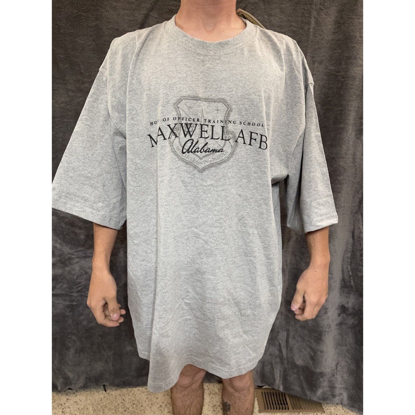 men's 2XL maxwell air force base alabama home of officer training shirt