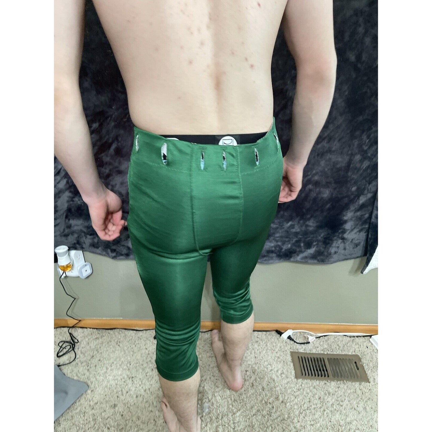 Men’s Champro Green Football Pants Adult Small