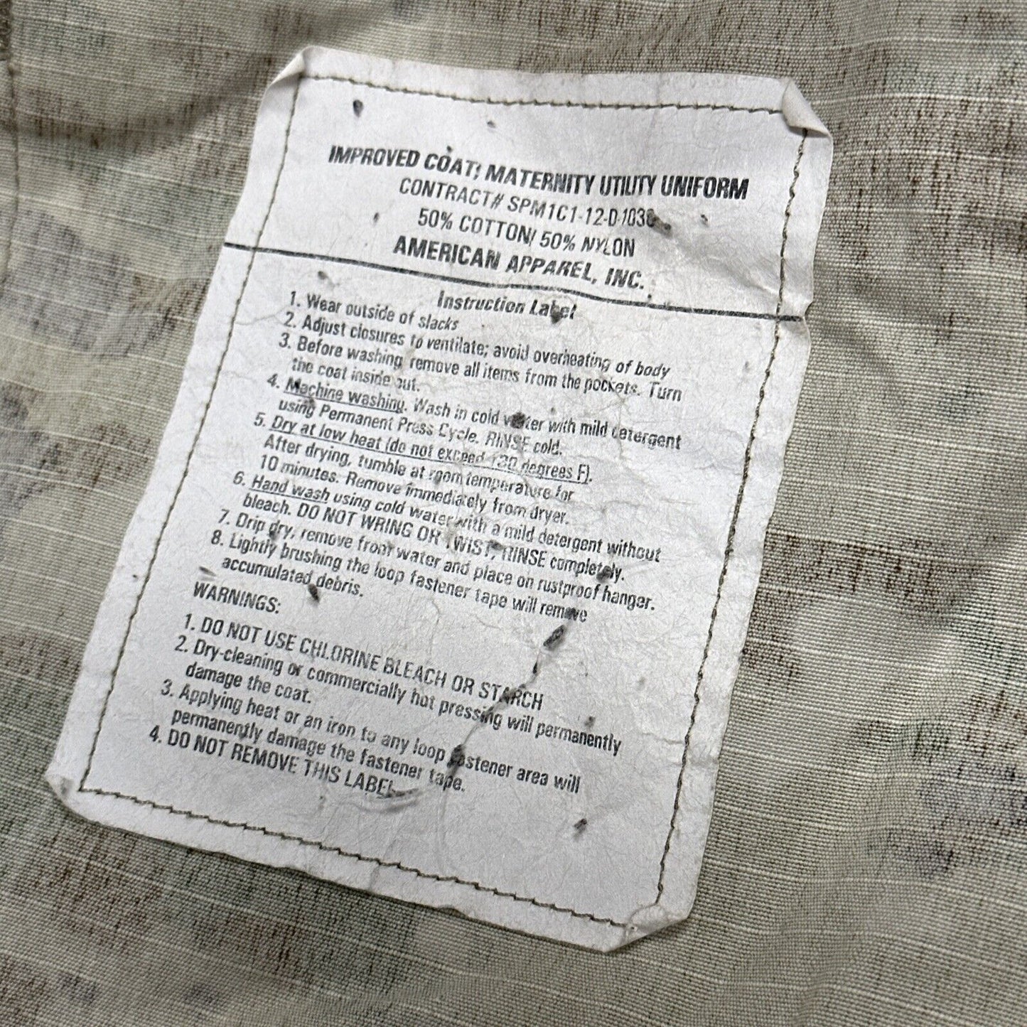Women’s Maternity Utility Uniform Air Force Ocp Army Large 14-16 Regular Top