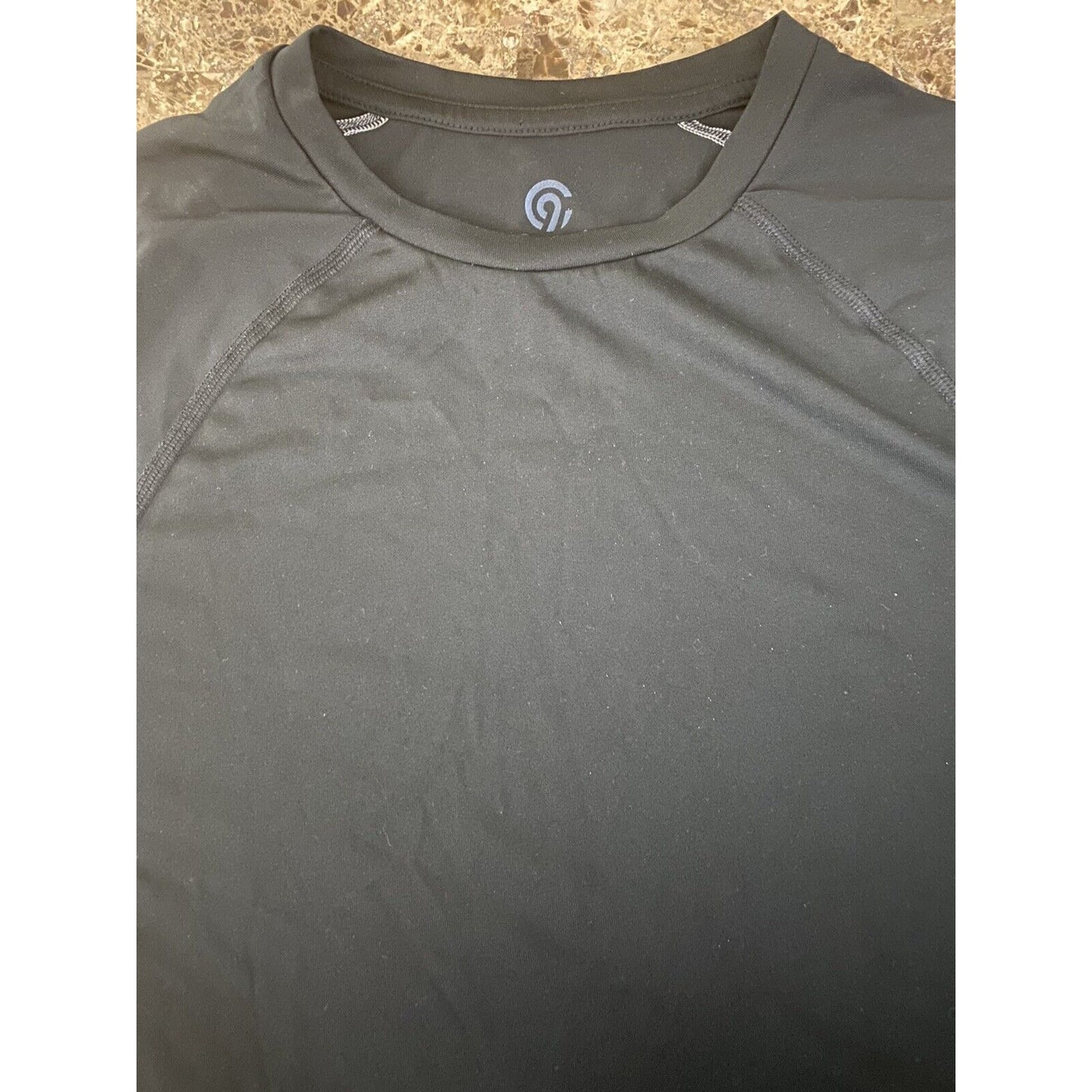 Champion Black Men’s Small Polyester Long Sleeves Shirt