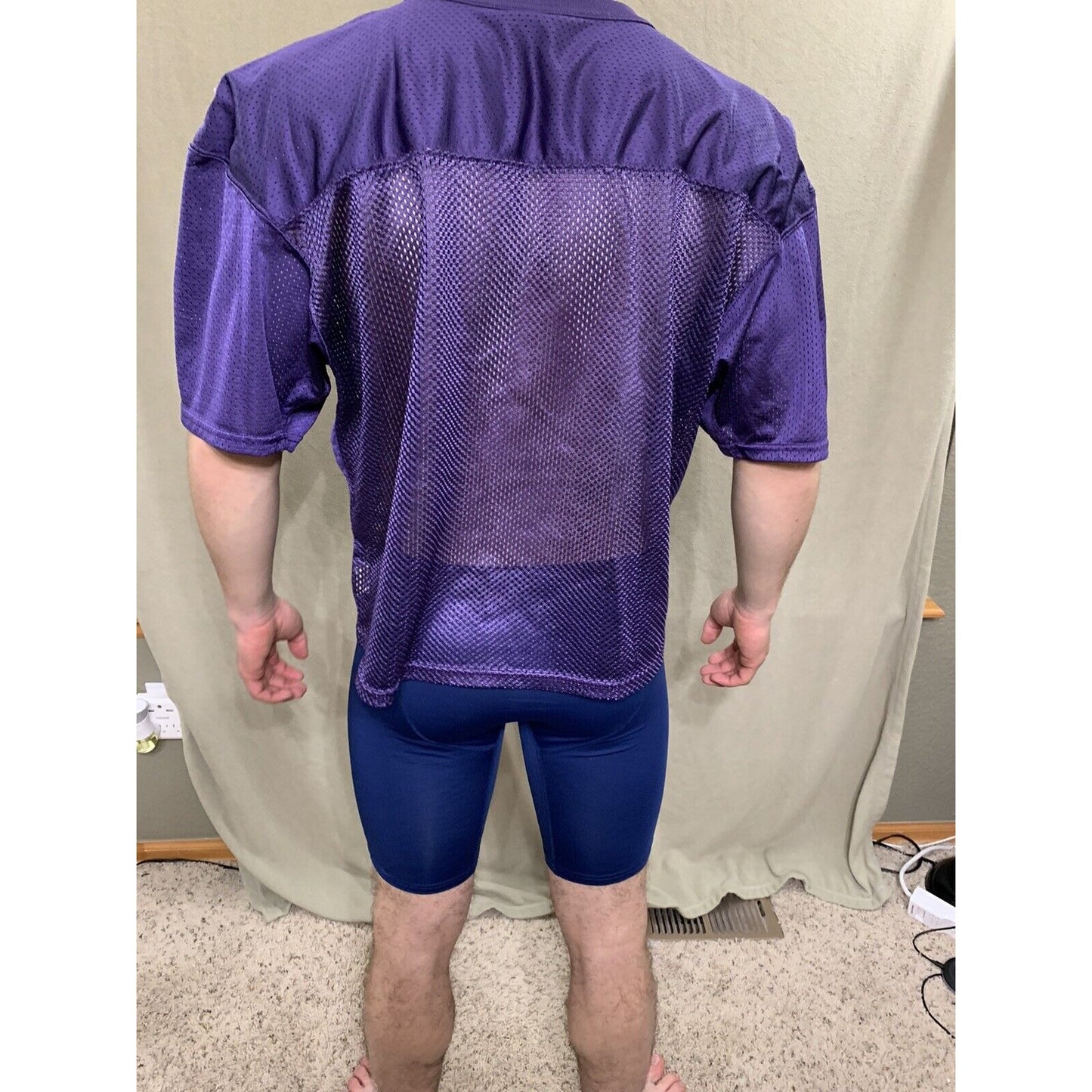 Men’s Large/XL Purple Football Practice Jersey