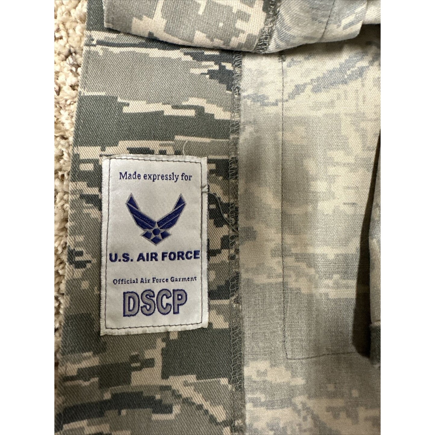 Men’s Abu Airman Battle Uniform Top USAF Civil Air Patrol 36S