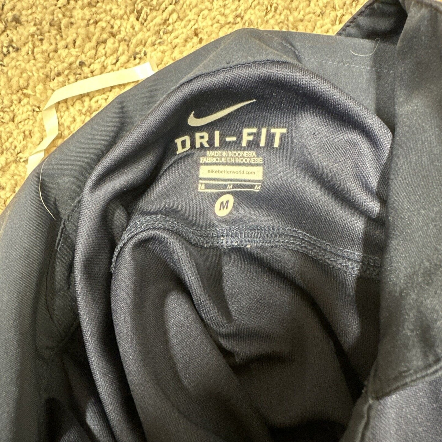 Men’s Medium Nike Polo Shirt Dri Fit NHL USA Hockey