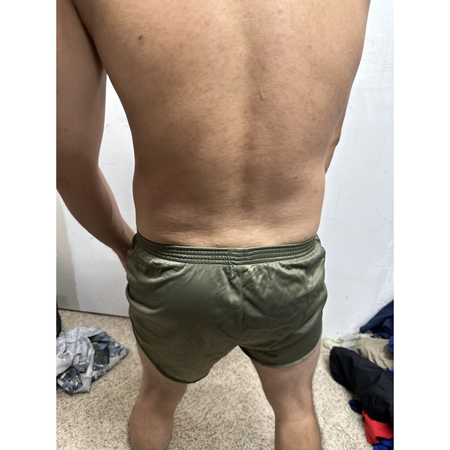 Men’s Olive Green Soffe Ranger Panties Silkies Medium