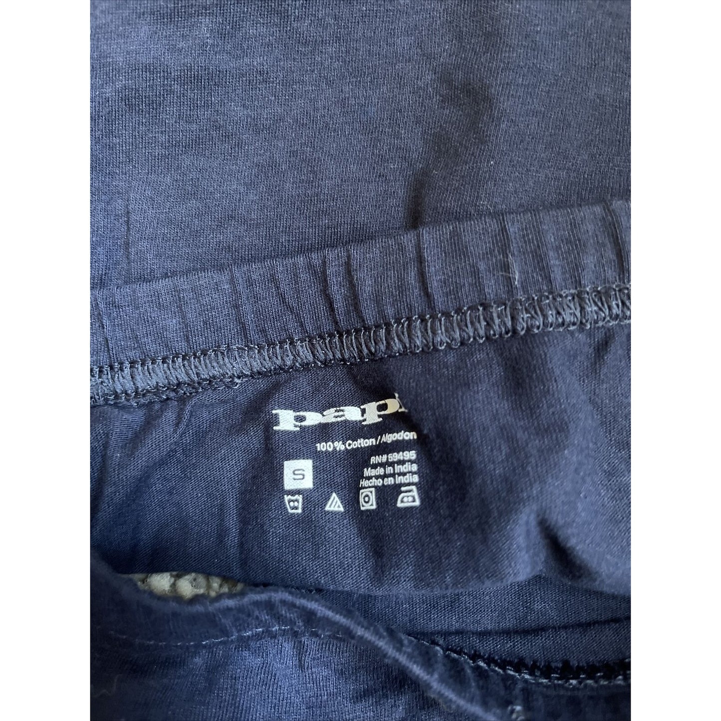 Men's papi small dark blue athletic cut briefs