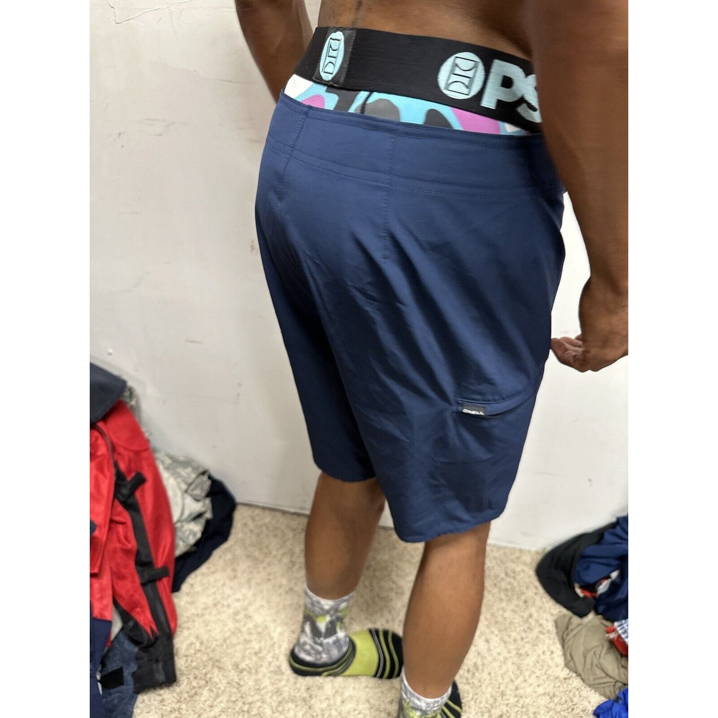 Men’s Blue O’Neil Sibenik Water Polo Camp Size 30 Shorts Trunks Bathing Suit