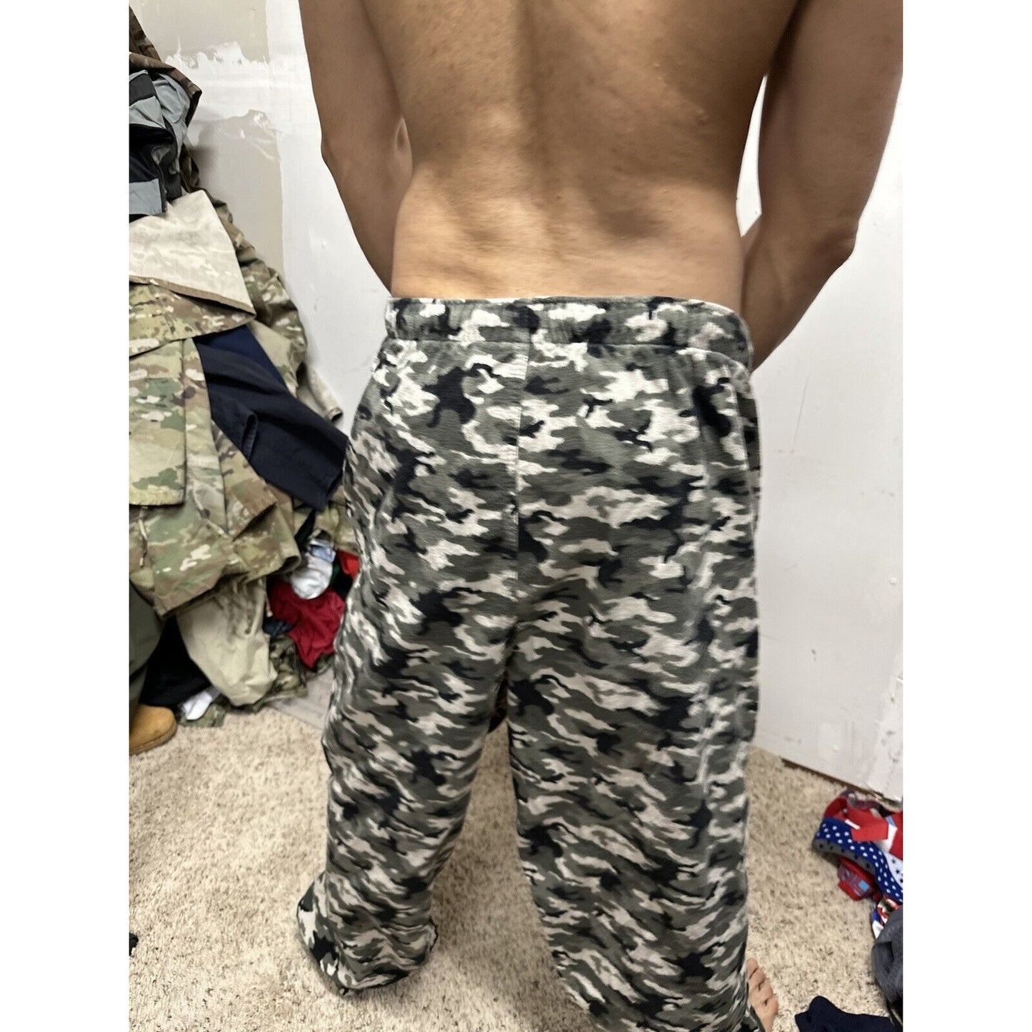 Men’s XXL Joe Boxer Camo Pajama Bottoms Lounge Pants With Pockets