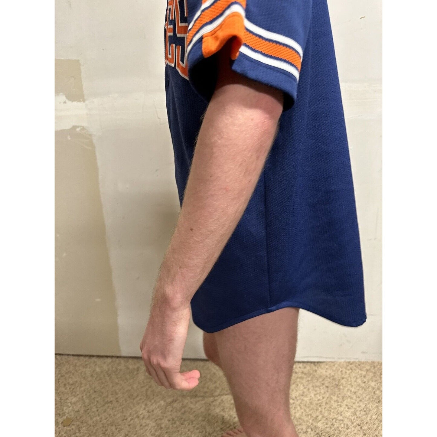 san diego padres genuine merchandise by starter fits like a medium jersey