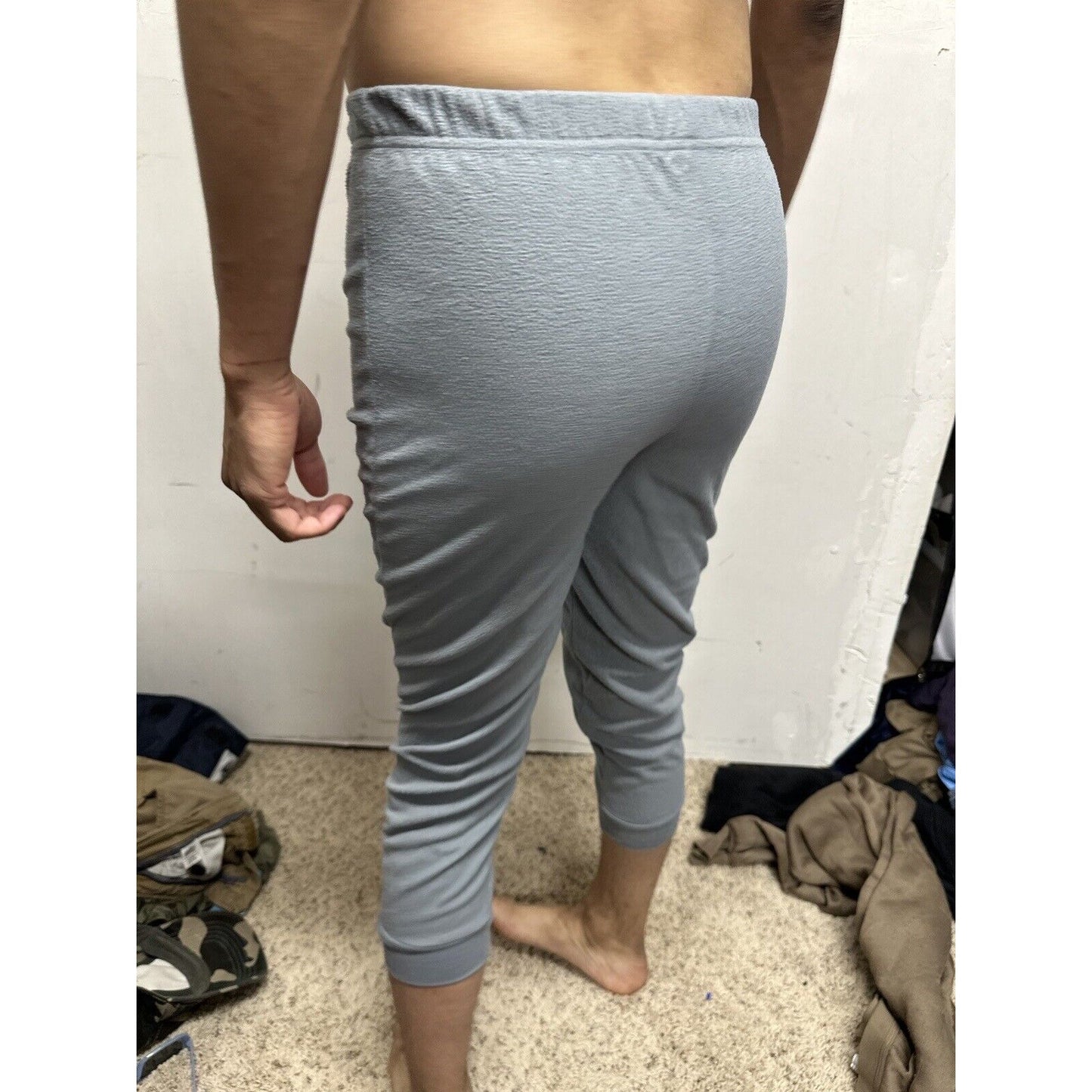 Boy’s 10-12 Fortnite Gray Sweat Pants Pajama Bottoms No Pockets