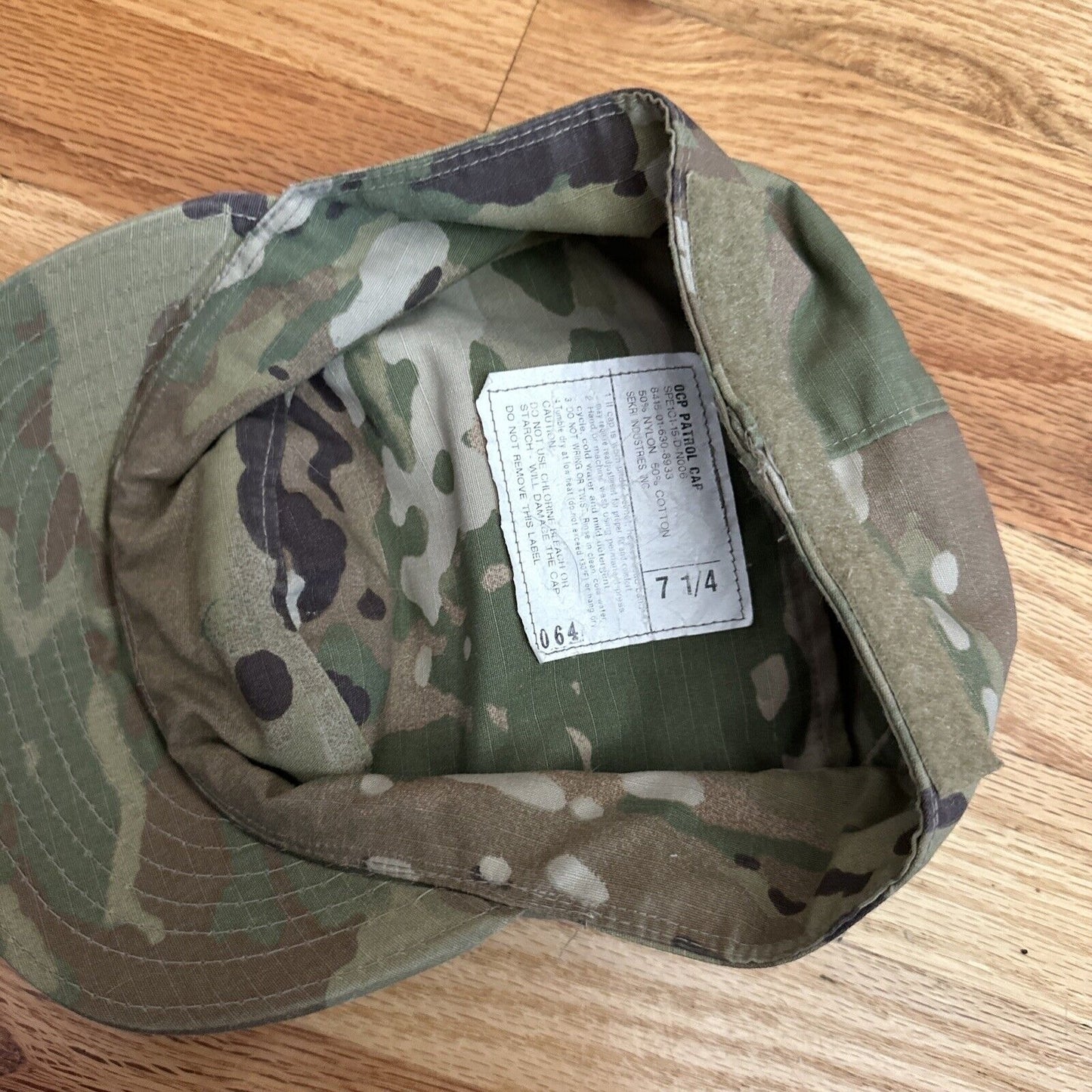 Men’s OCP Cap Hat Cover 7 1/4 Ocp Patrol Cap Army USSF USAF