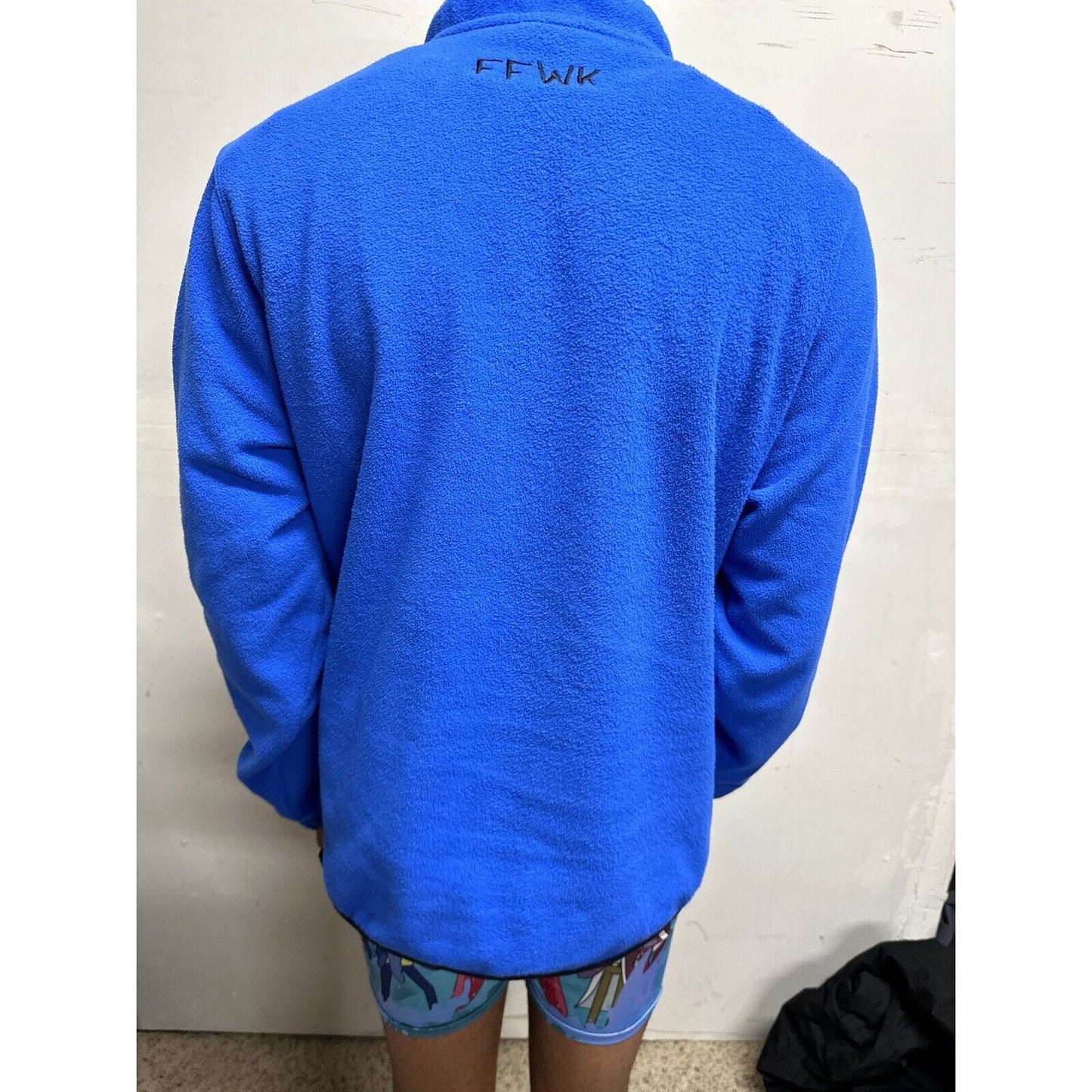 Men’s Air Force Baseball Blue Long Sleeve Large Nike Fleece Jacket