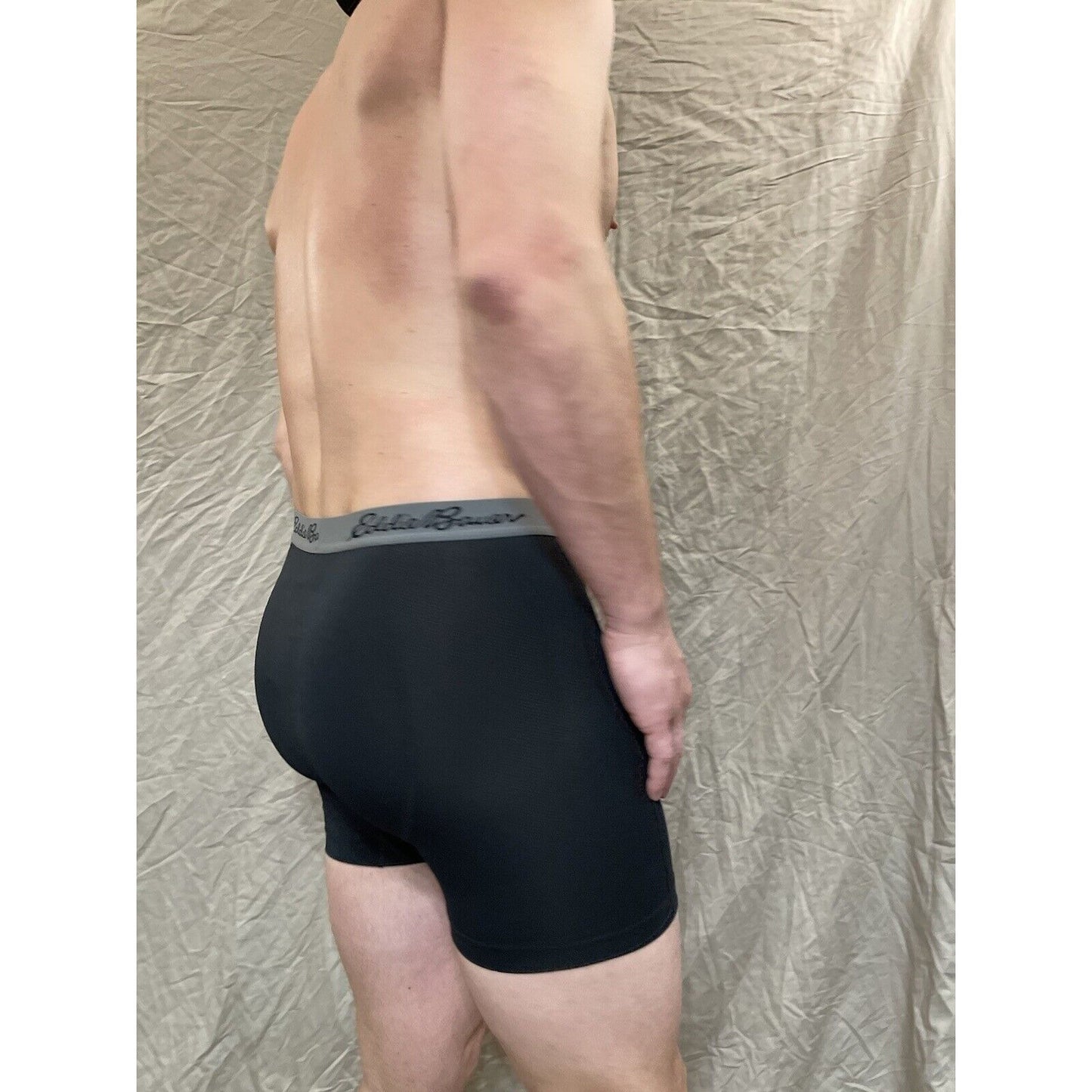 men's eddie bauer Large Black boxer brief