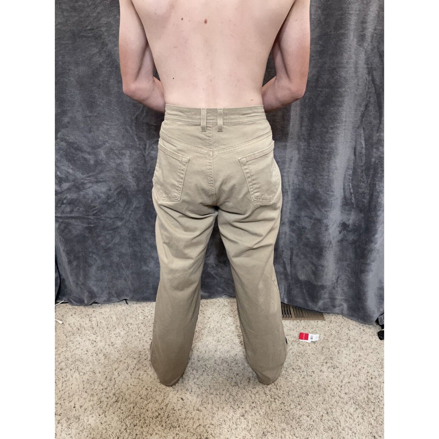 women's gloria vanderbilt khaki jeans 22w Cotton Spandex