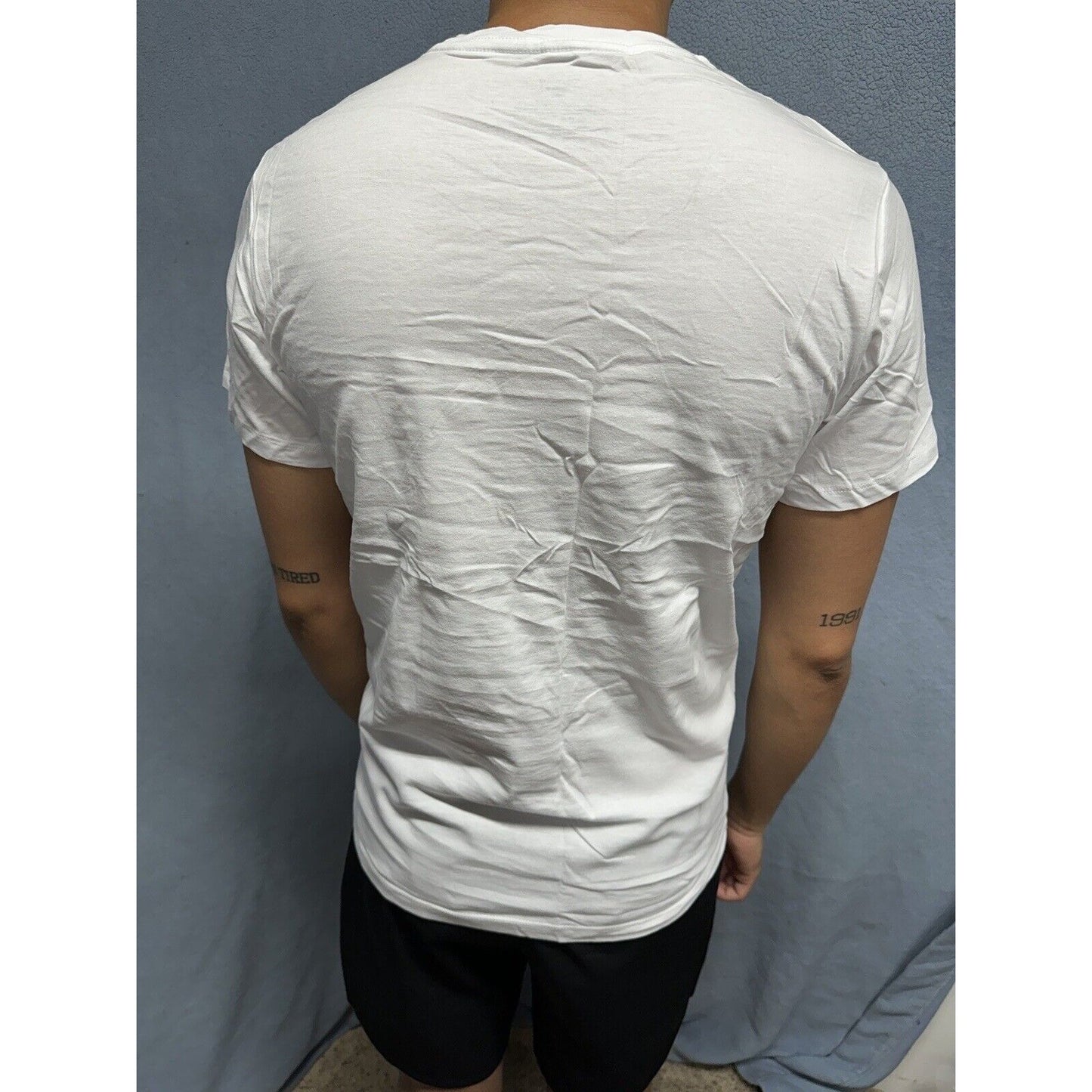 Men’s White Calvin Klein Small Classic Fit Undershirt