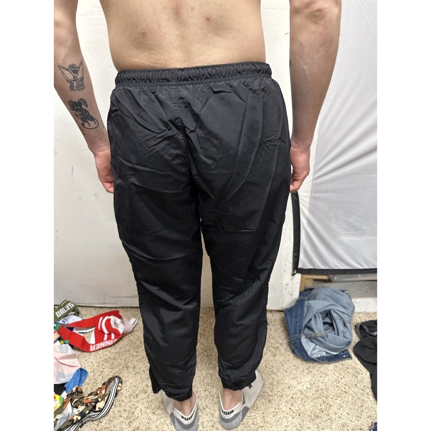 Us Army Pants Pt Small Extra Short Workout Exercise Black