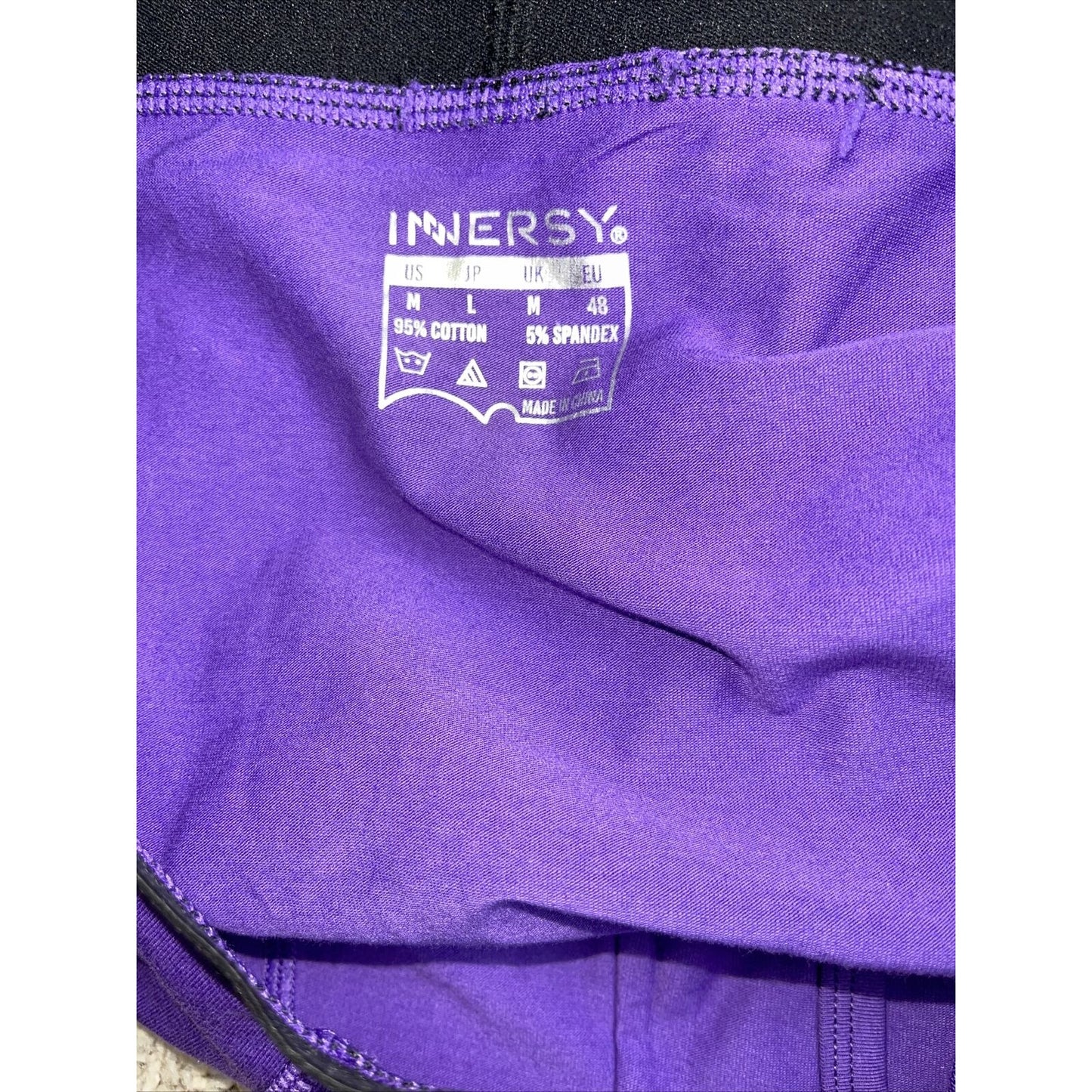 men's purple medium inversy boxer briefs