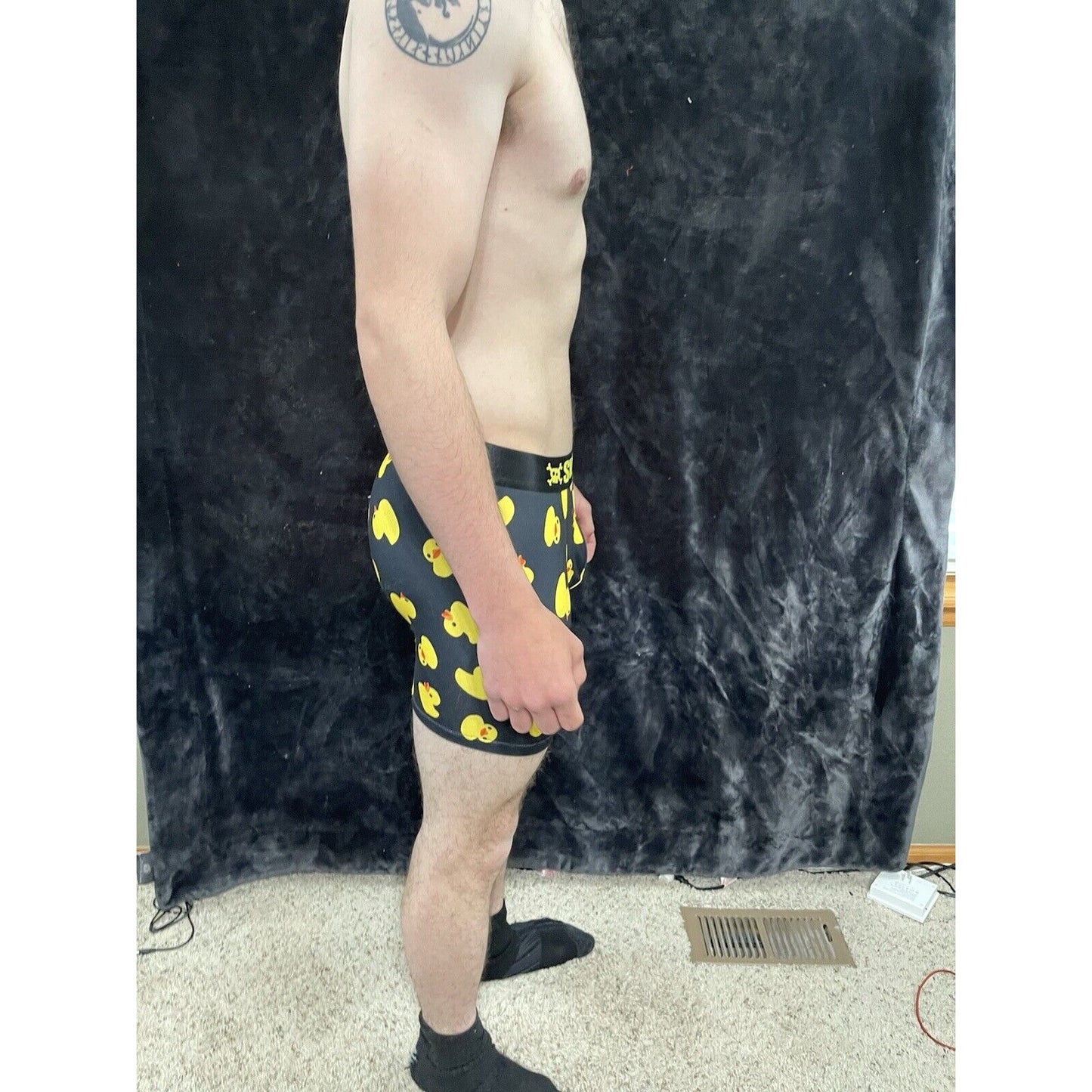SWAG Boxer Brief - Just Ducky Duck Print - Medium