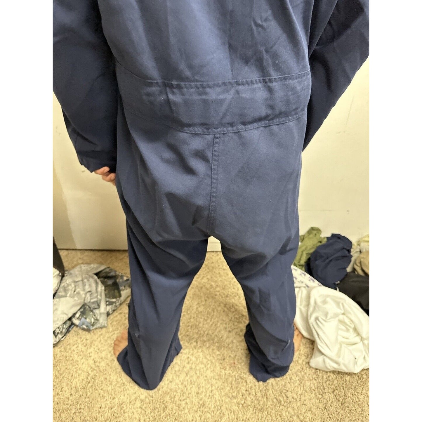 Vtg 90sSAC Missile Crew Coveralls Military USAF Jumpsuit Mechanic Flightsuit 42R
