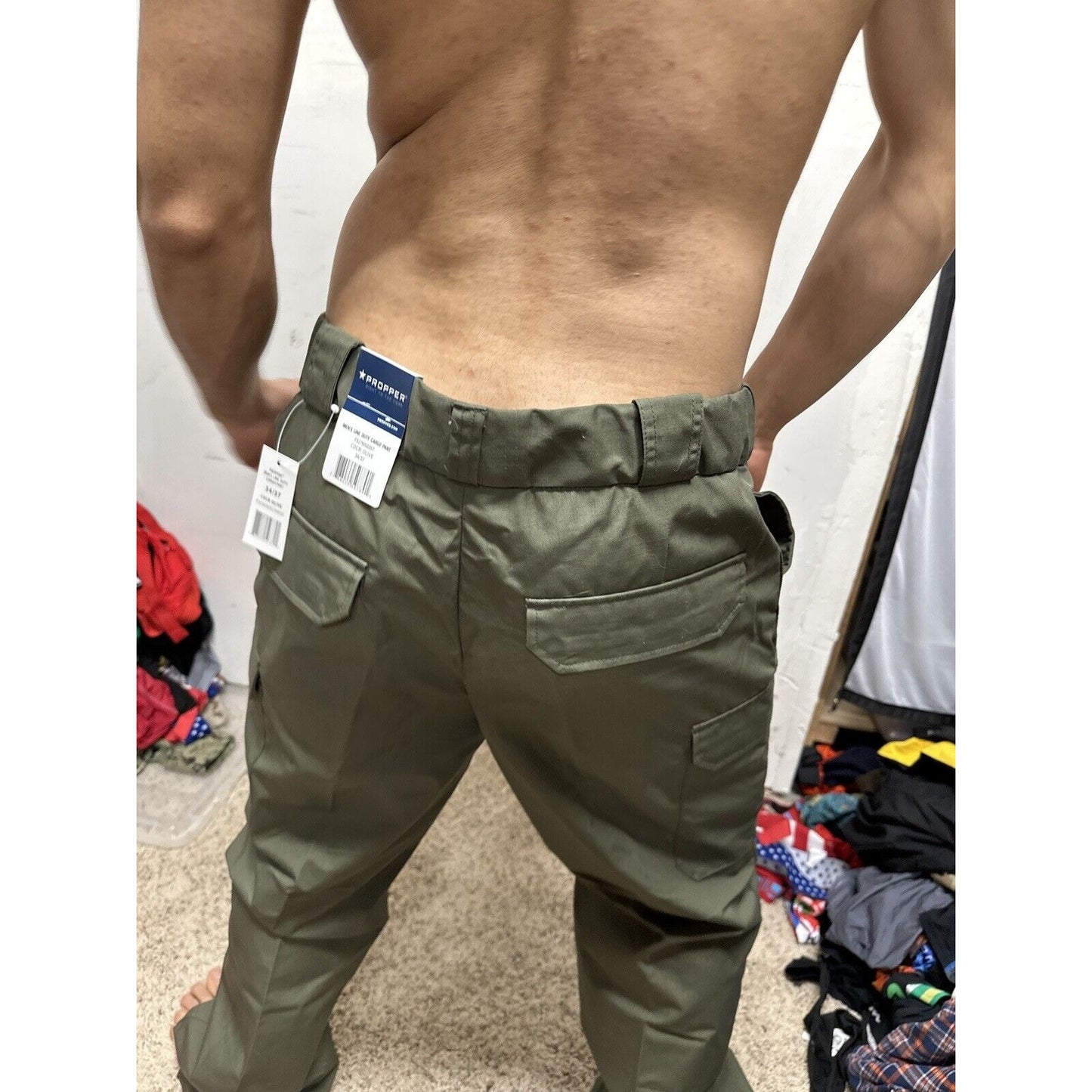 Men’s Propper Line Duty Cargo Pant Olive 34/37 Pants