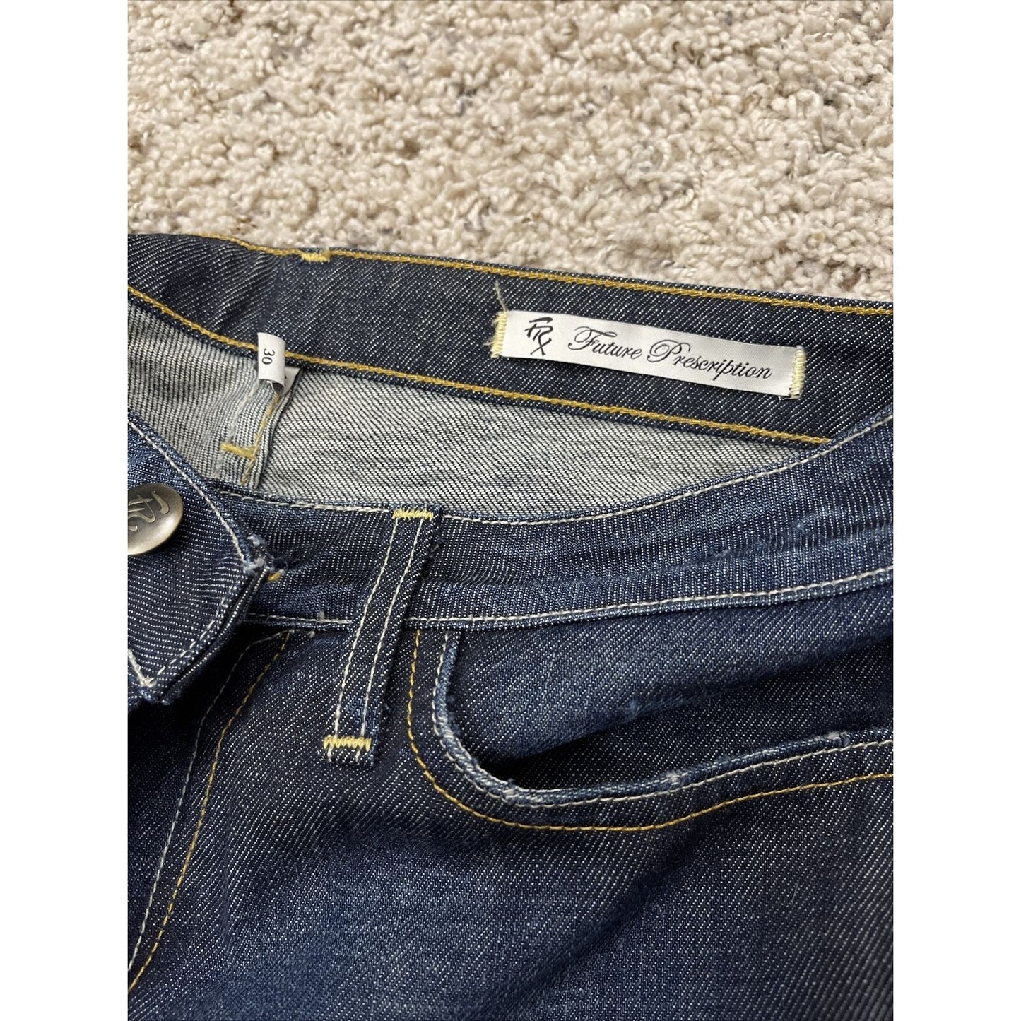 Future Prescription Standard Rise Straight Leg Jeans SIZE 30