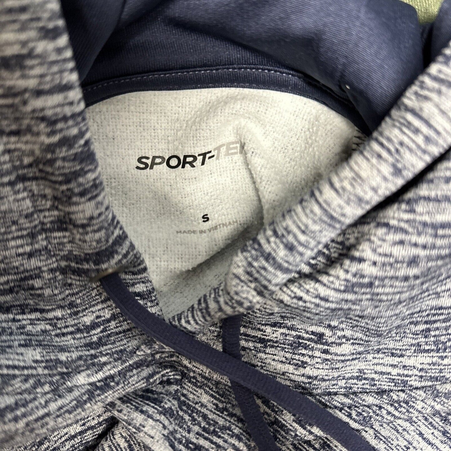 Men’s Blue And Gray Small Sport-tek Pine Creek High School Hockey Pullover Hoodi