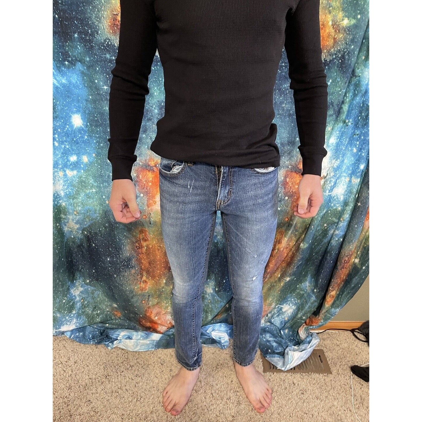 Men’s Aeropostale Blue Jeans skinny 29 x 30