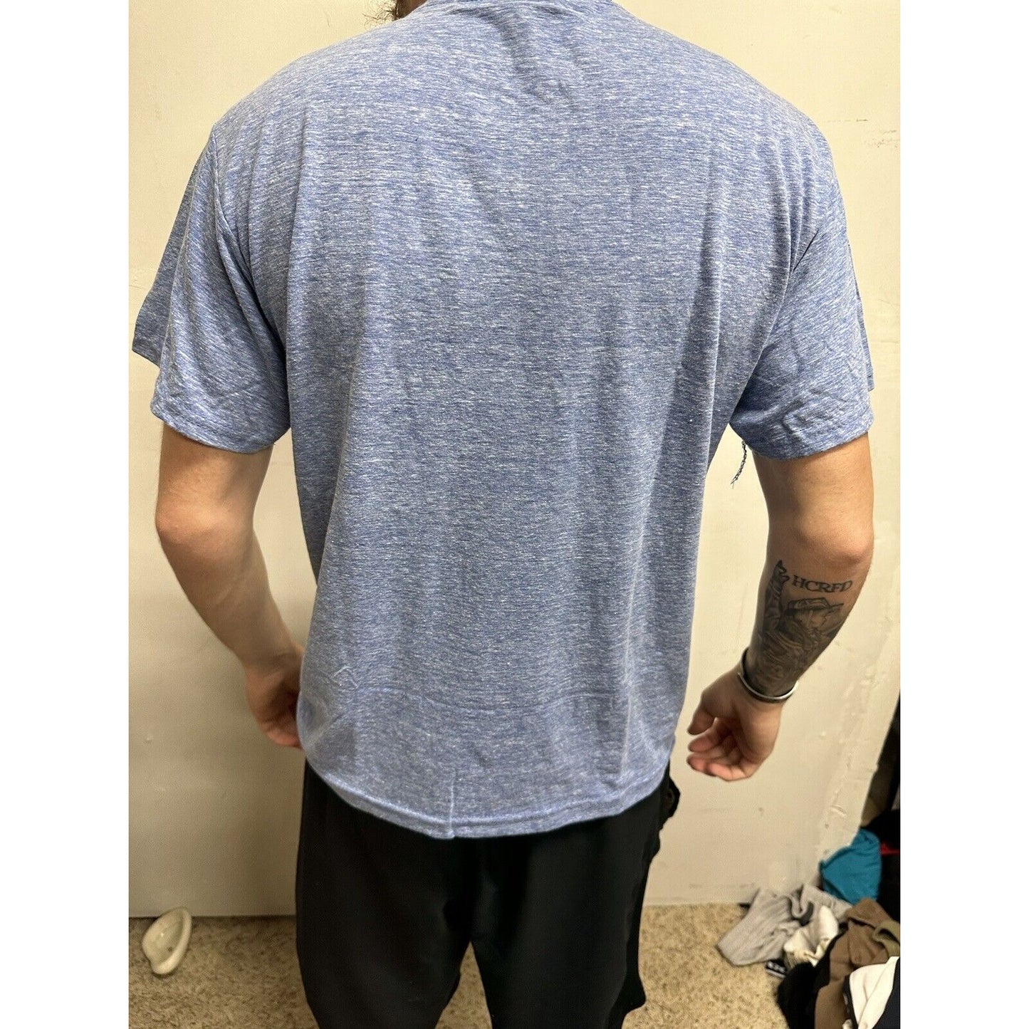 Star Wars Men’s Blue Tshirt Large Droids