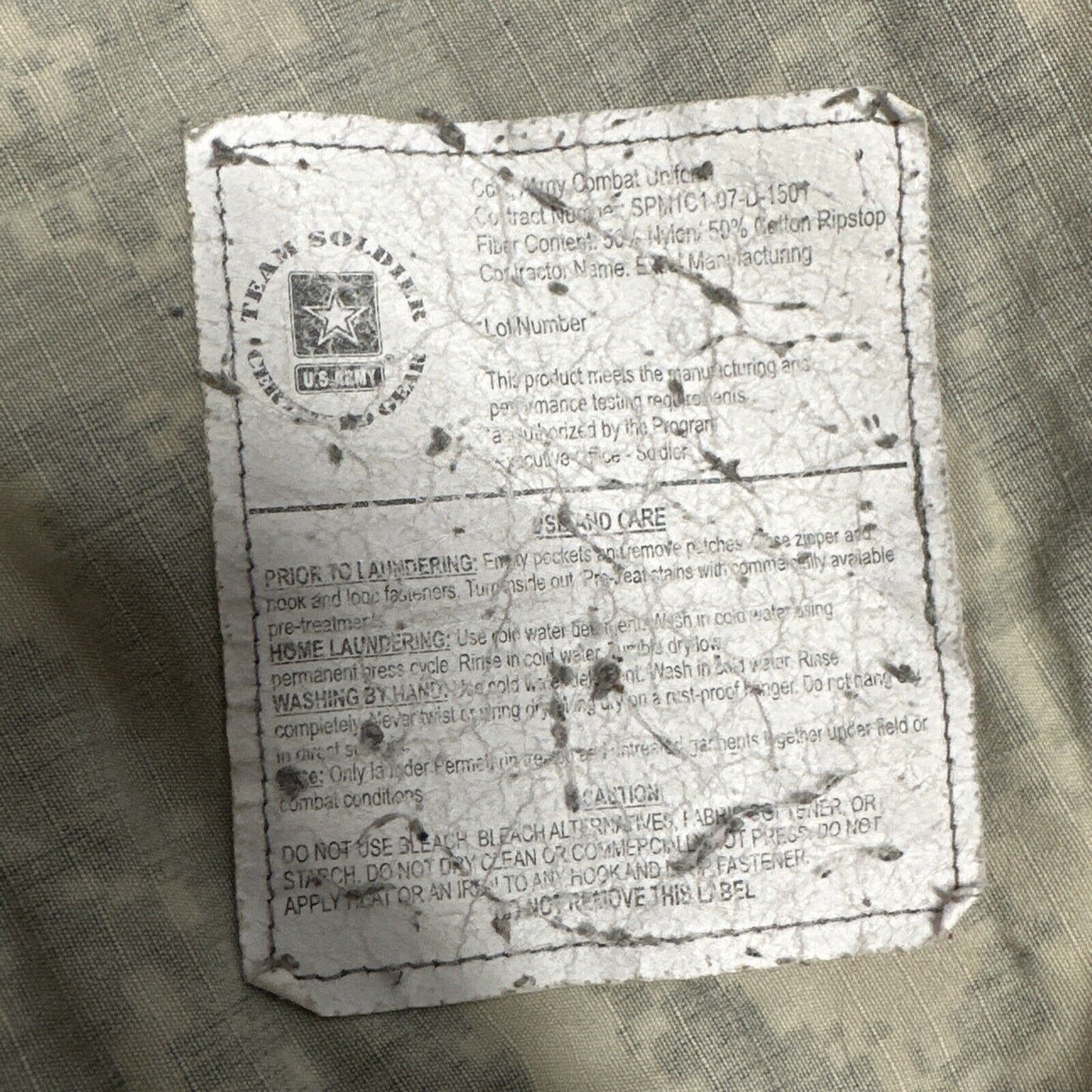 Men’s Army Combat Uniform Acu With Patches Fits Like A Medium Regular