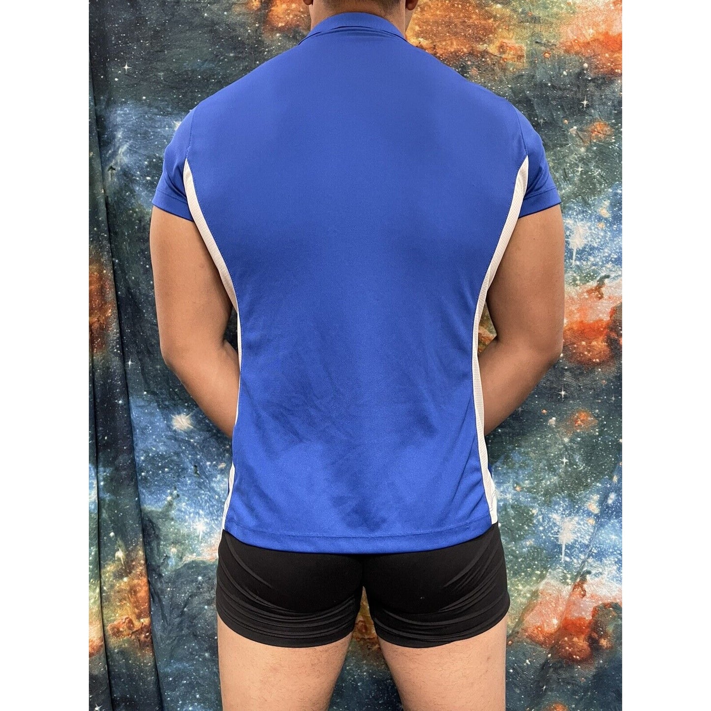 Air Force Nike Dri-Fit Large Blue Polo Shirt