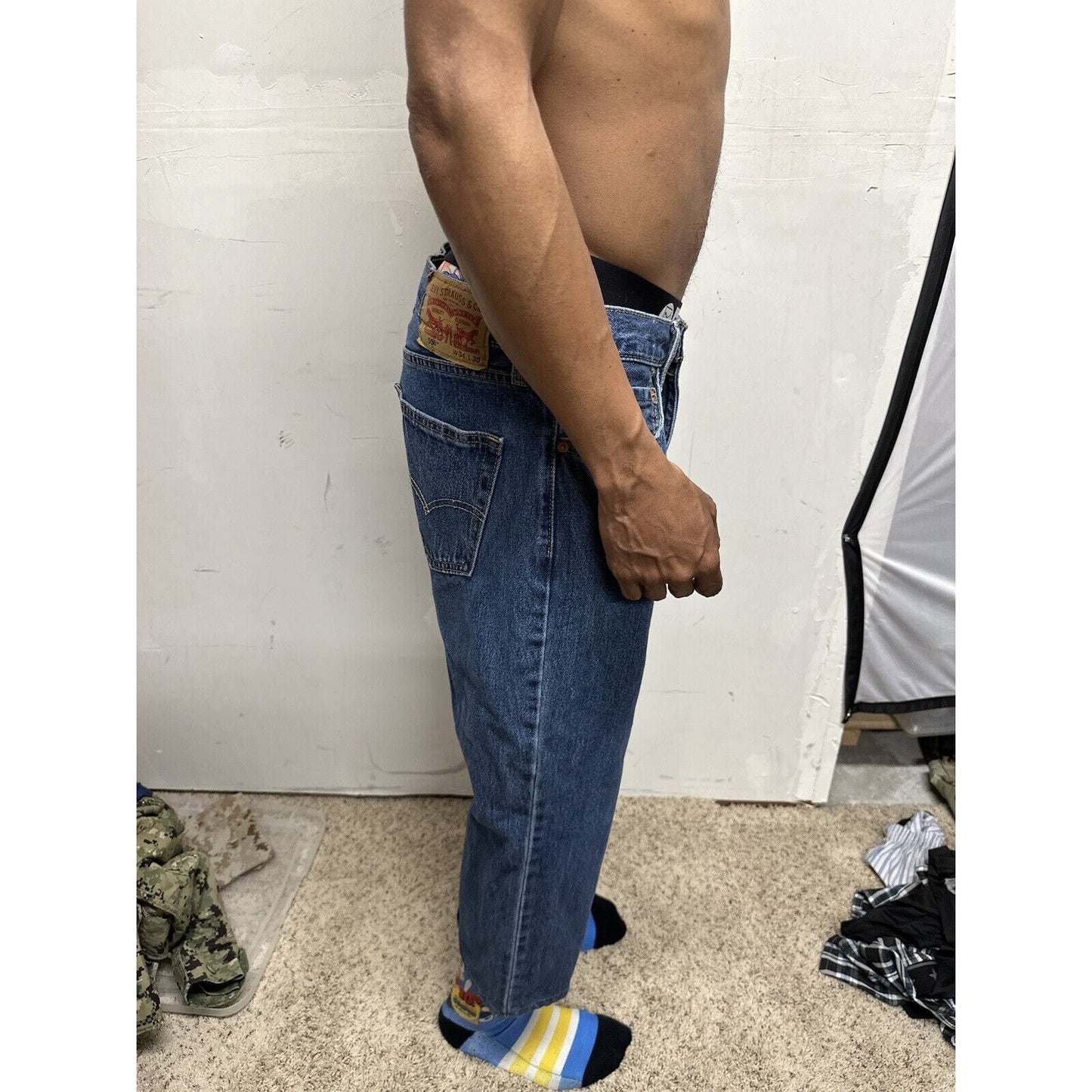 Men’s Levi’s 550 34 X 30 Blue Jeans