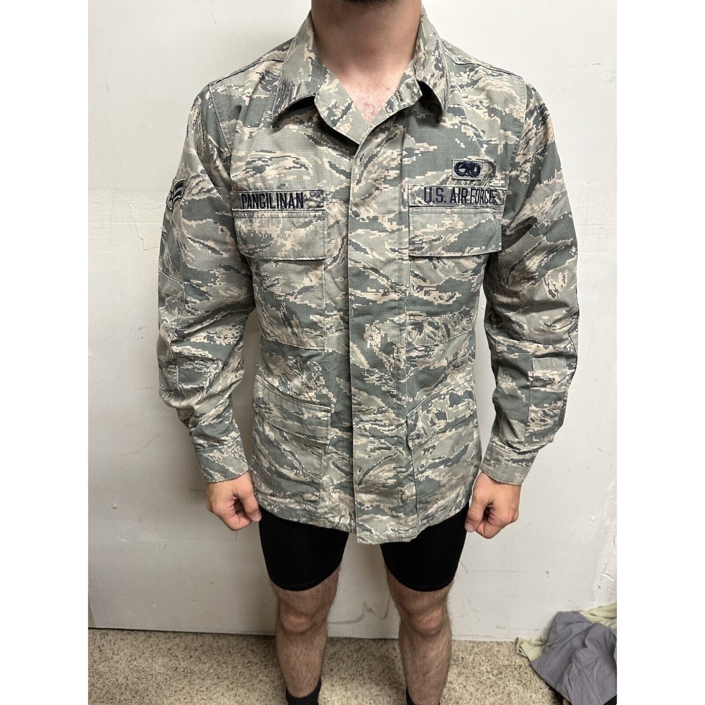 Men’s ABU Air Force Civil Air Patrol Top Blouse 40R USAF Uniform