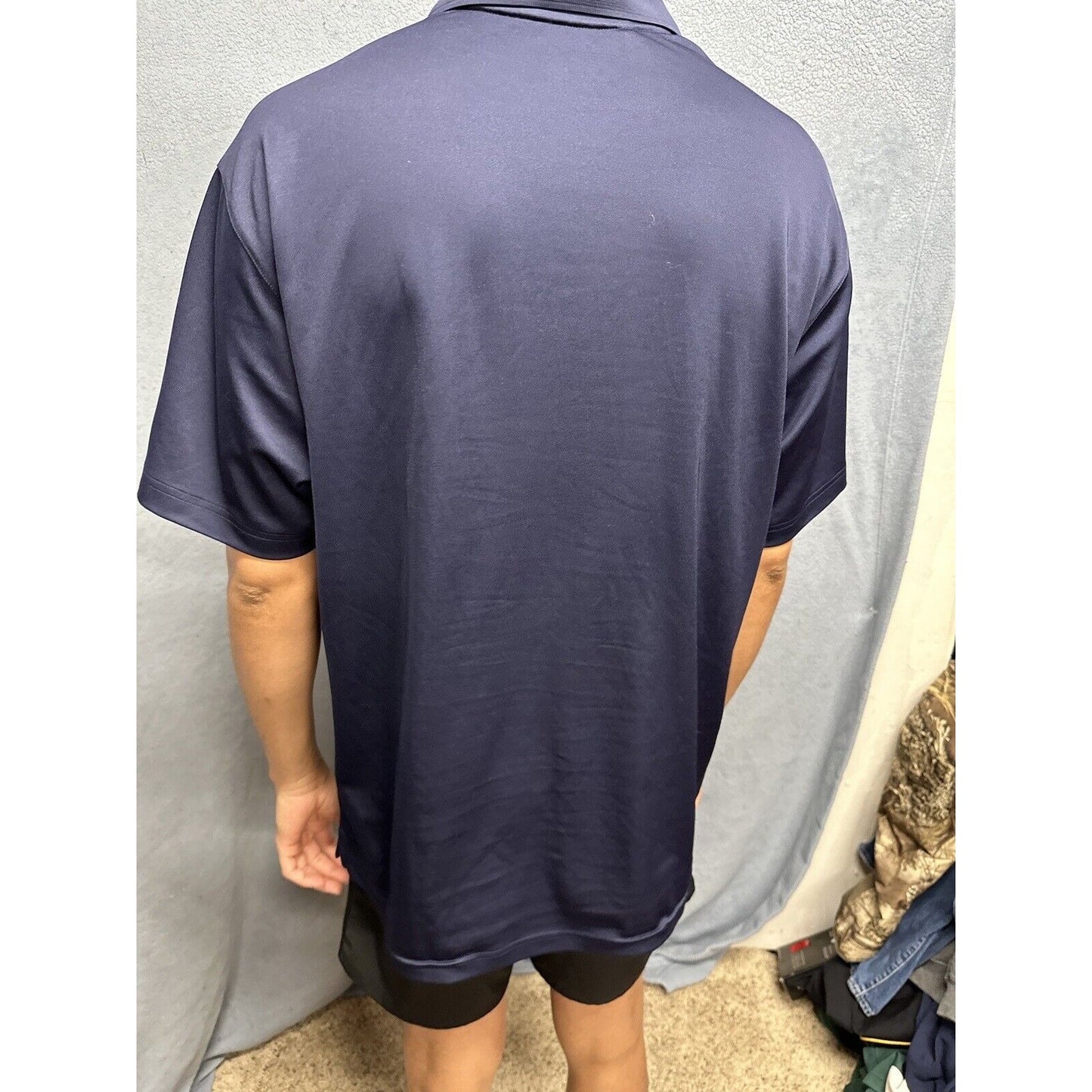 Men’s Dark blue XL Under Armour Loose Polo Shirt University Of Rochester 1850