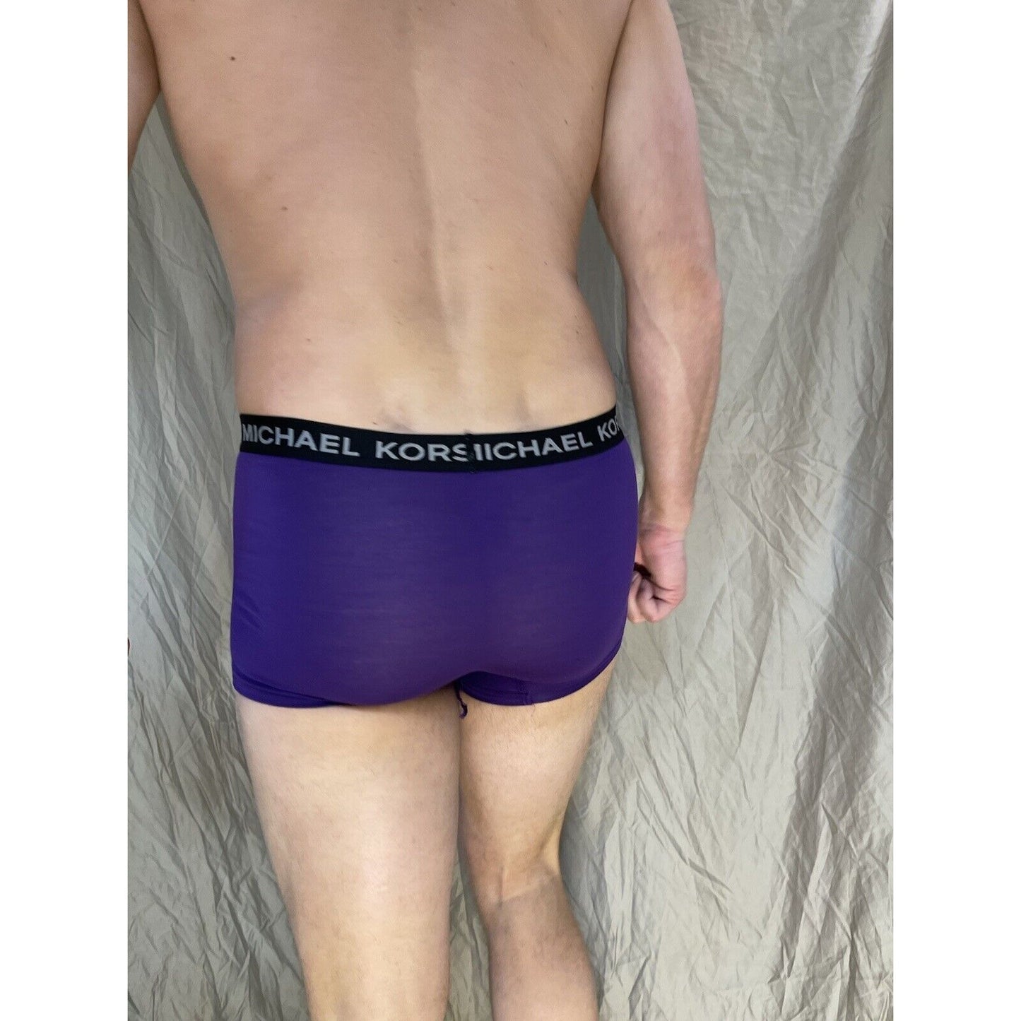 men's michael kors stretch factor pride boxer briefs Purple Medium