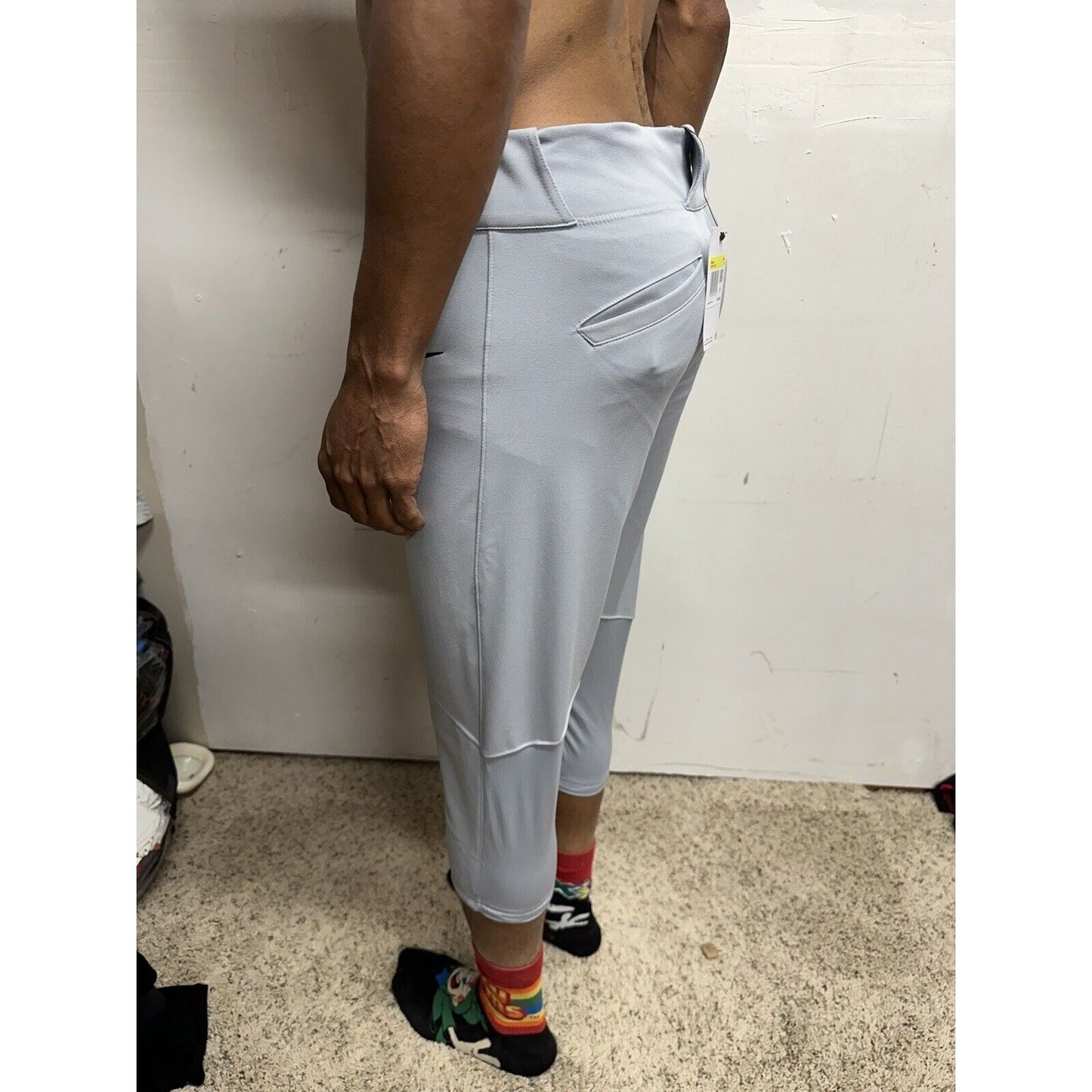 Men’s Gray Team Nike Large Baseball Pants