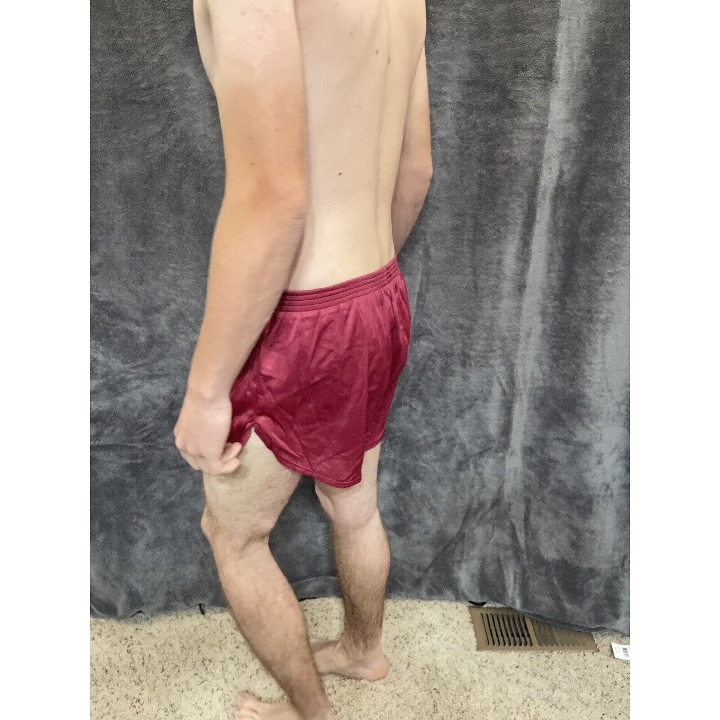 men's soffe ranger panties XL Garnet maroon shorts
