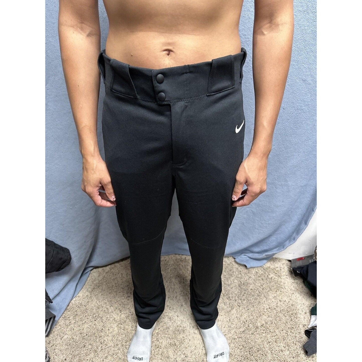 Men’s Black Team Nike Medium Baseball Pants