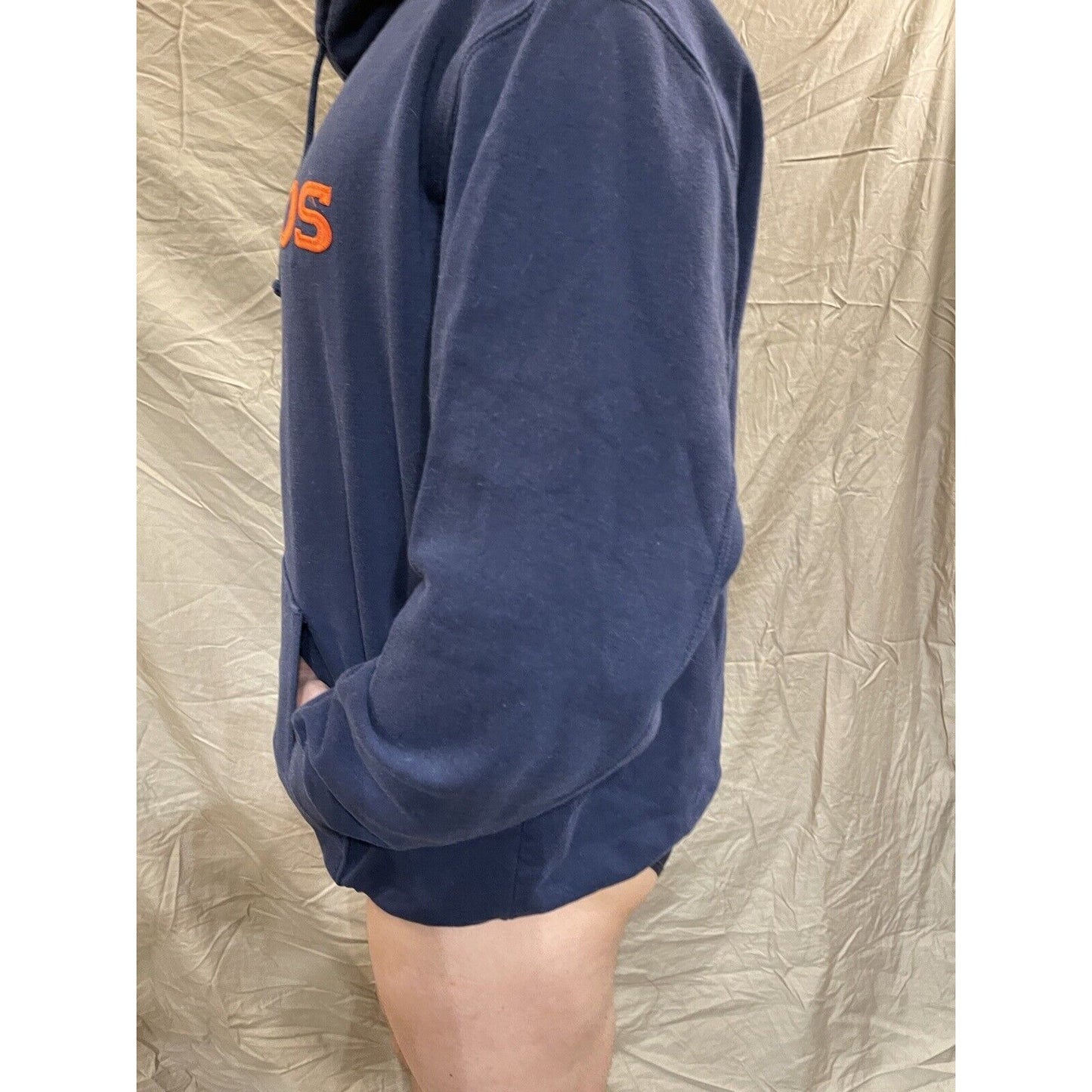 Men's Denver Broncos Pullover hoodie NFL Apparel fits like a loose medium