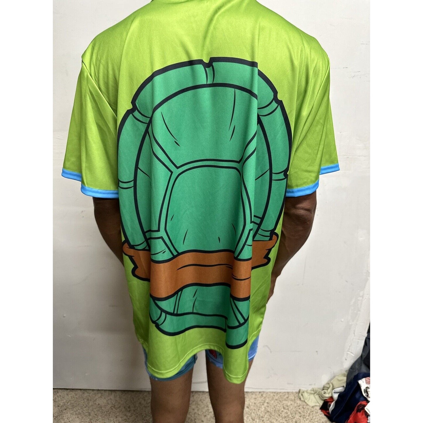 Nickelodeon Teenage Mutant Ninja Turtles Mens L/XL Costume Shirt - Leonardo