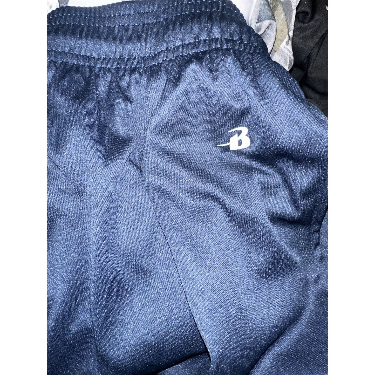 Men’s Dark Blue Badger Sport Small Lancer Football Athletic Shorts With Pockets