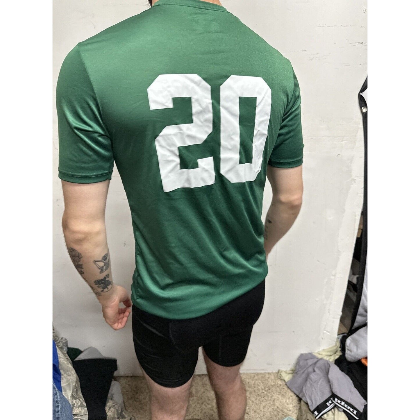Men’s Small Green A4 Hawks Baseball Shirt Jersey