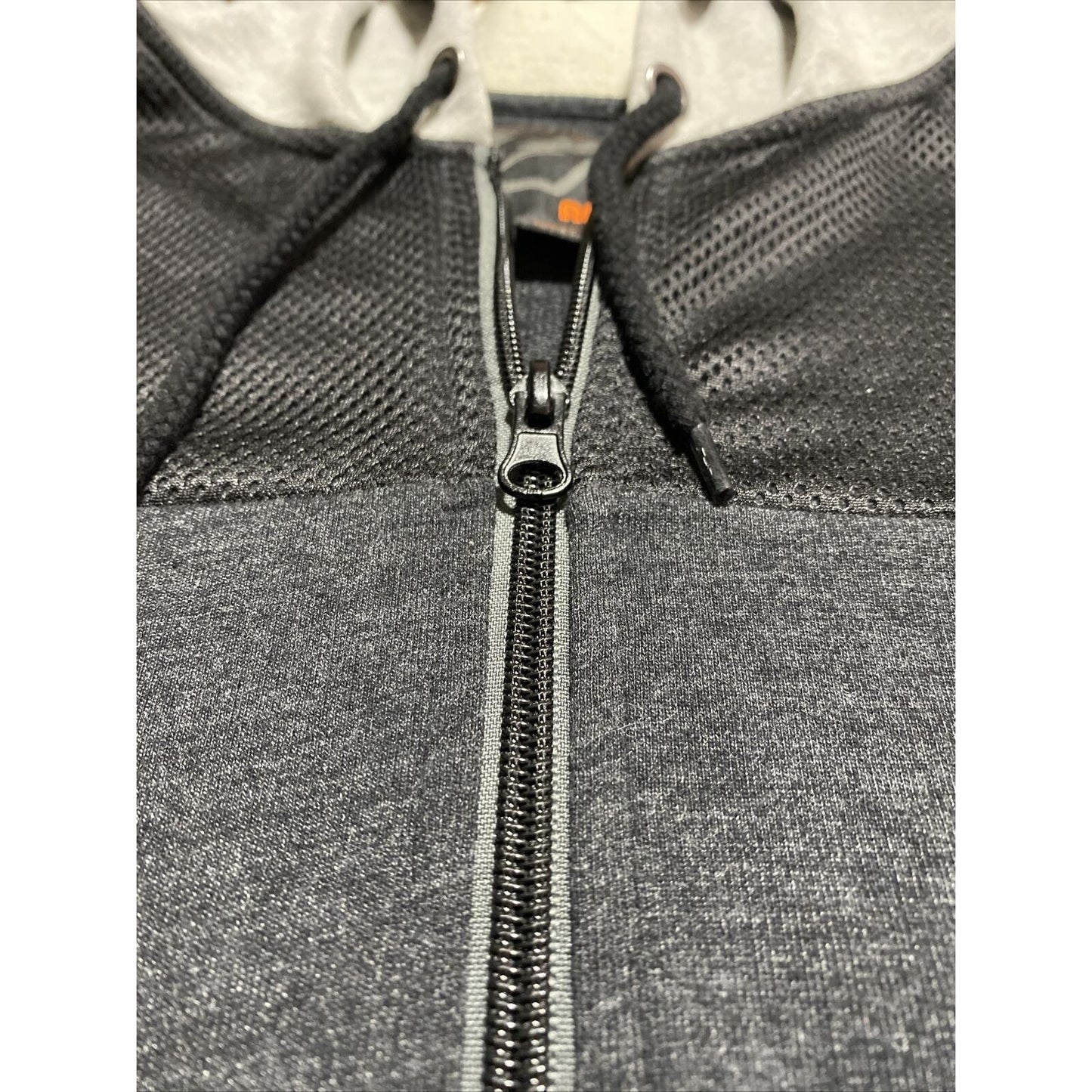 NWT Amplify Men’s XXL Tabby Gray Full-zip Heavyweight Hoodie