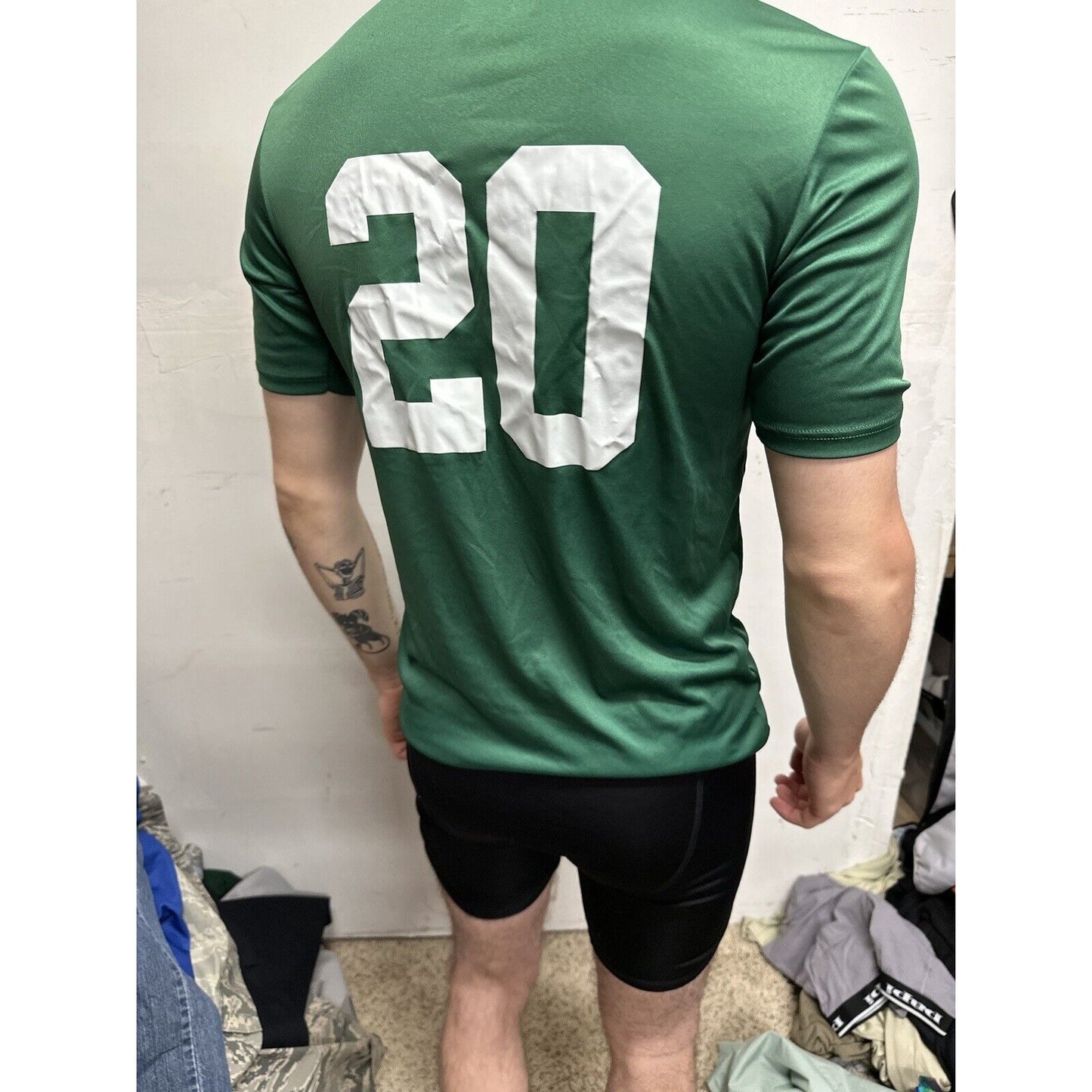 Men’s Small Green A4 Hawks Baseball Shirt Jersey